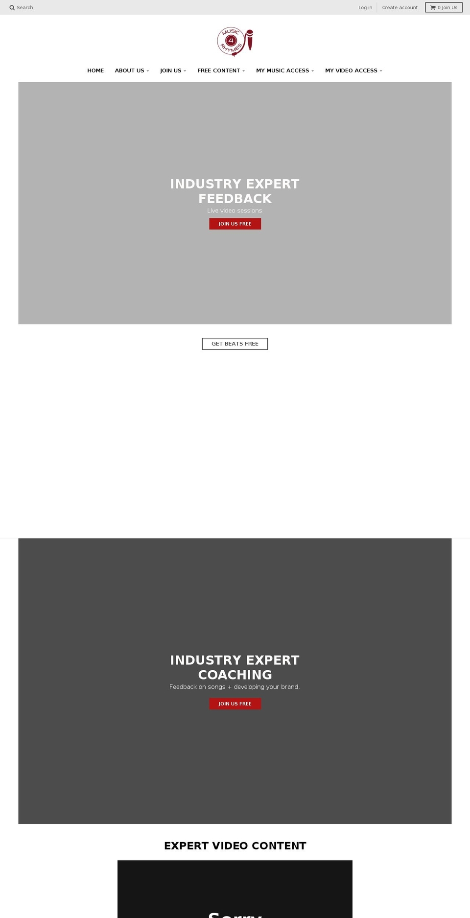 5\/14\/18 Copy of District Shopify theme site example music4rhymes.com