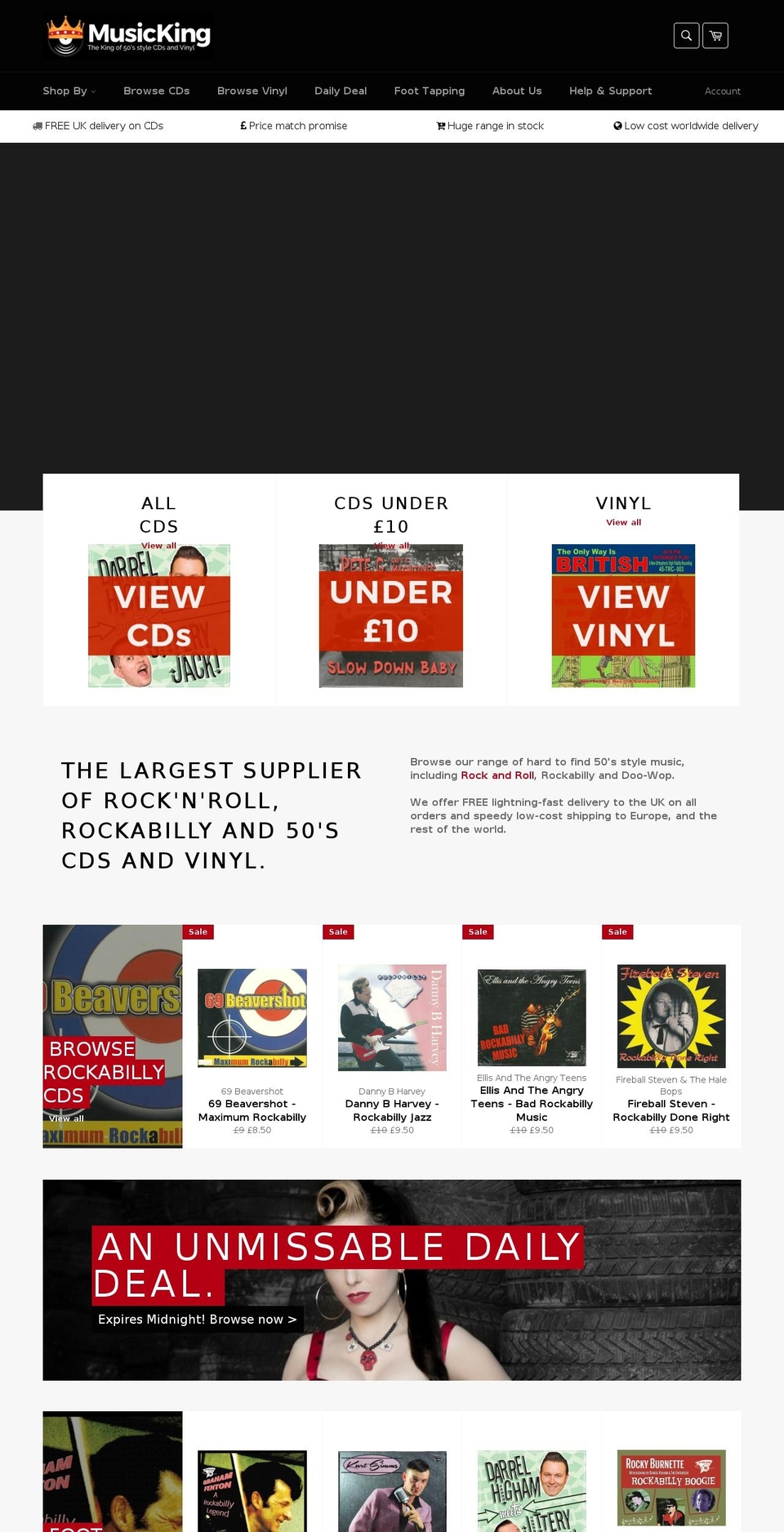 musicking.co.uk shopify website screenshot