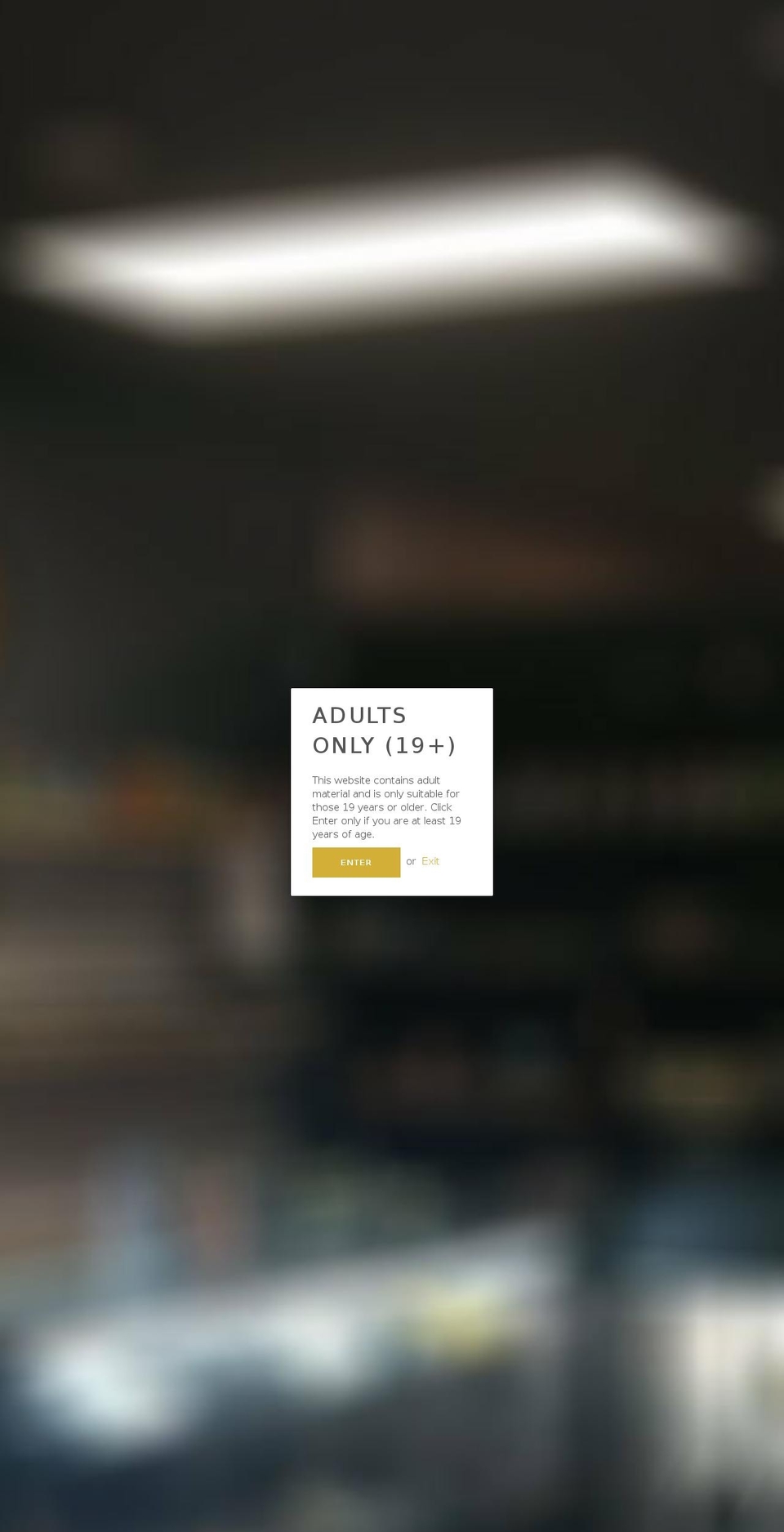 muskoka-vapor.com — Shopify storefront screenshot