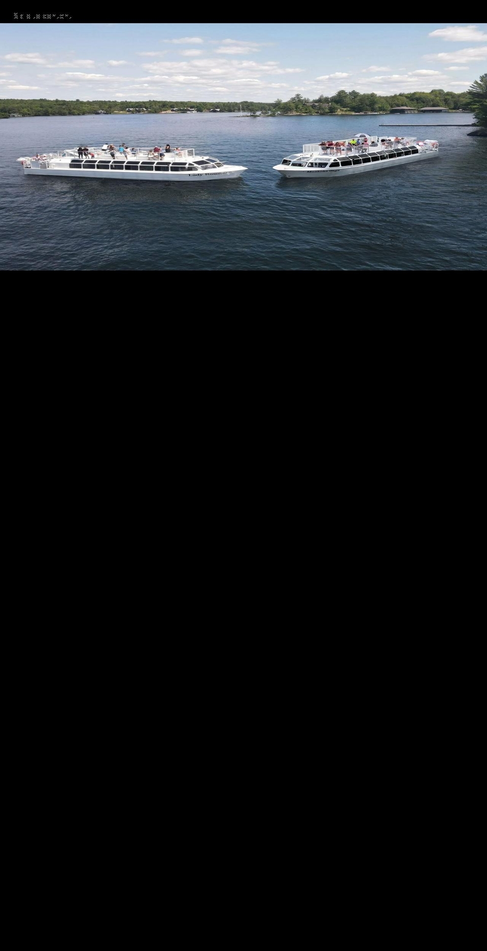 muskokacruises.com shopify website screenshot