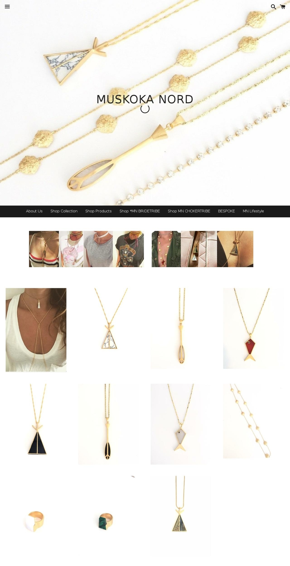 muskokanord.com shopify website screenshot