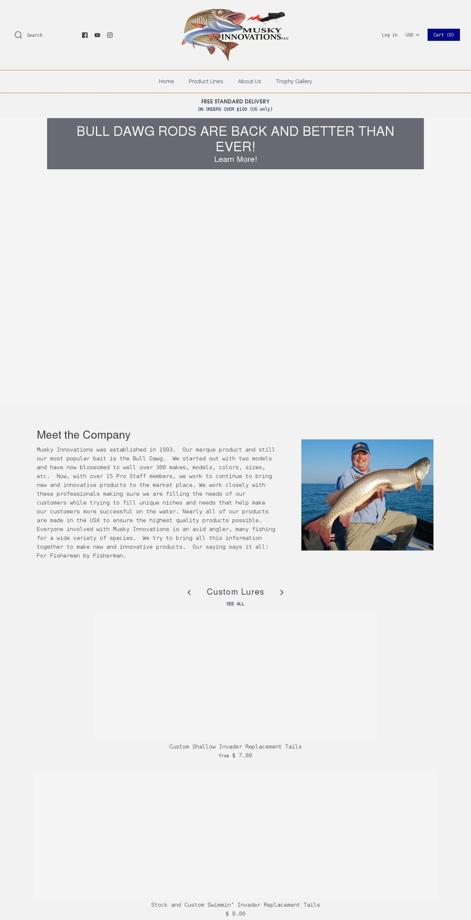 musky-innovations.myshopify.com shopify website screenshot