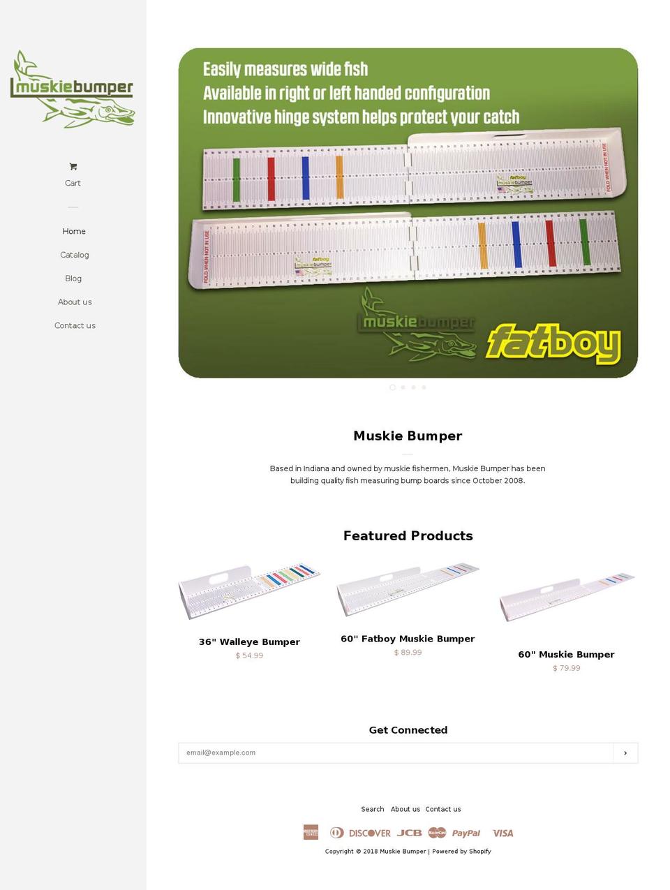 muskybumper.com — Shopify storefront screenshot