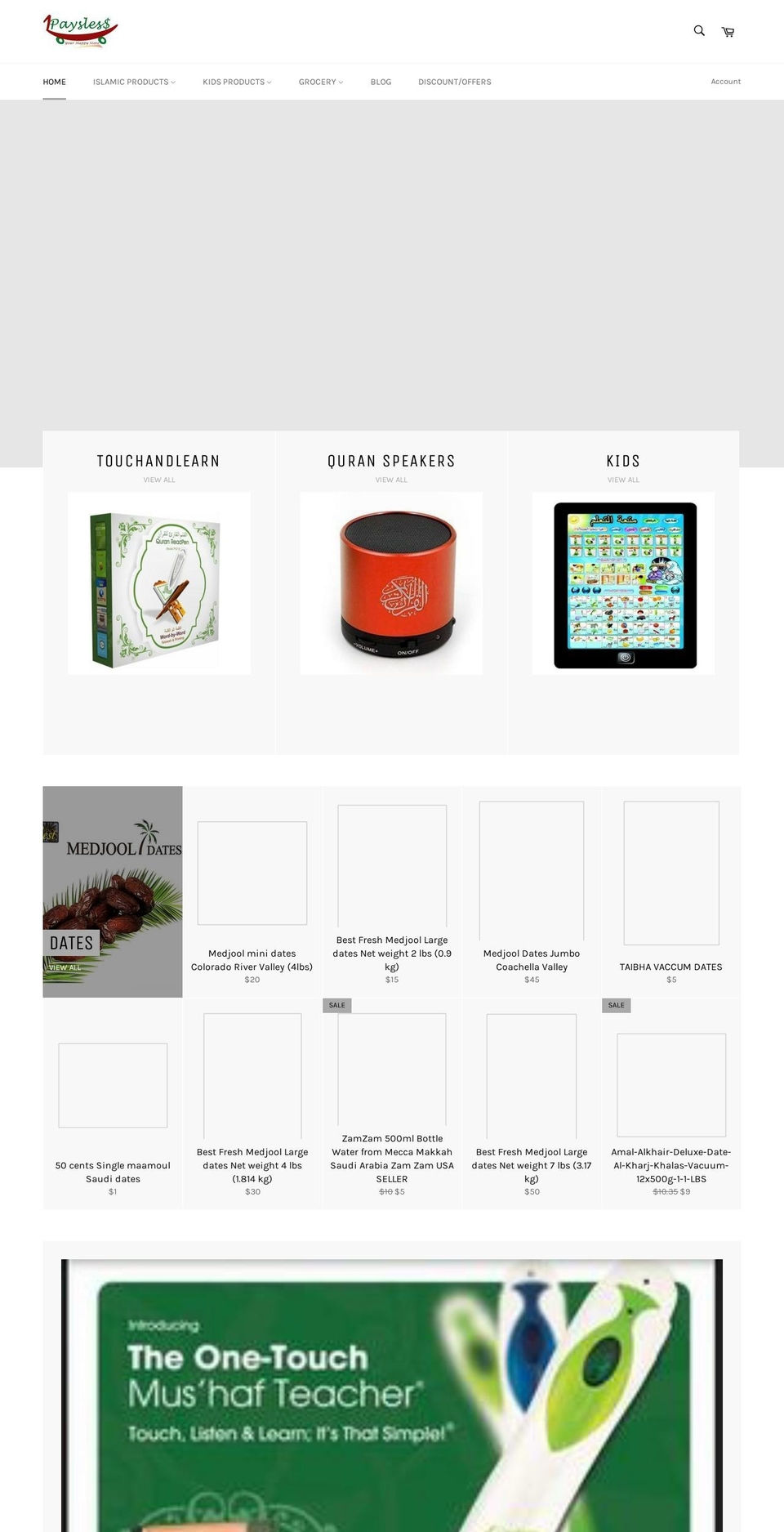 muslamic.org shopify website screenshot