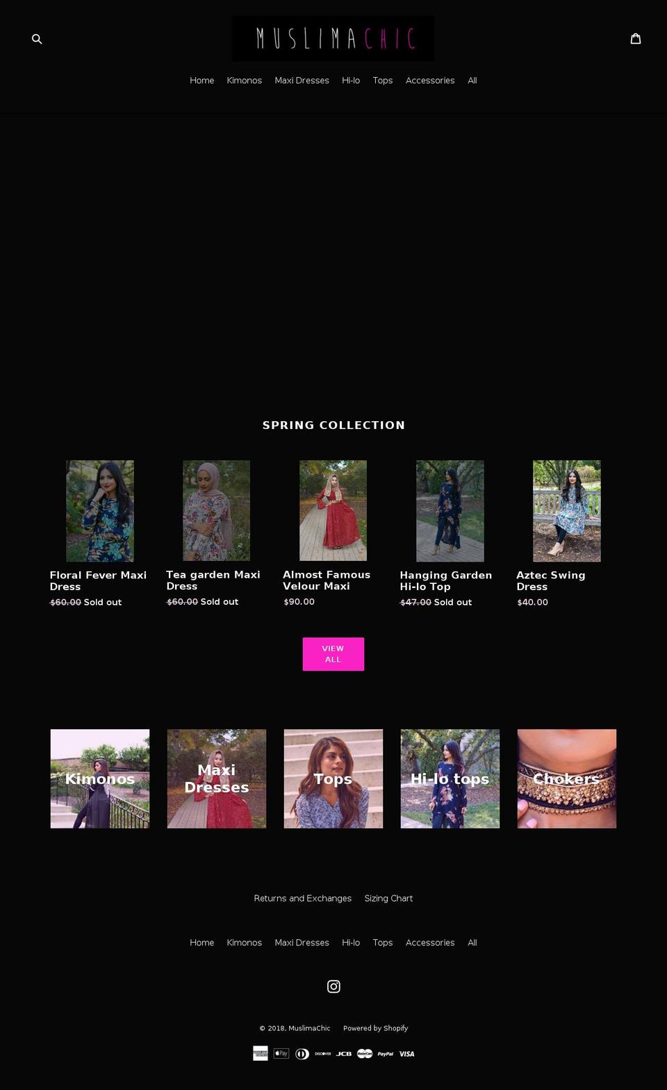 muslimachic.com — Shopify storefront screenshot