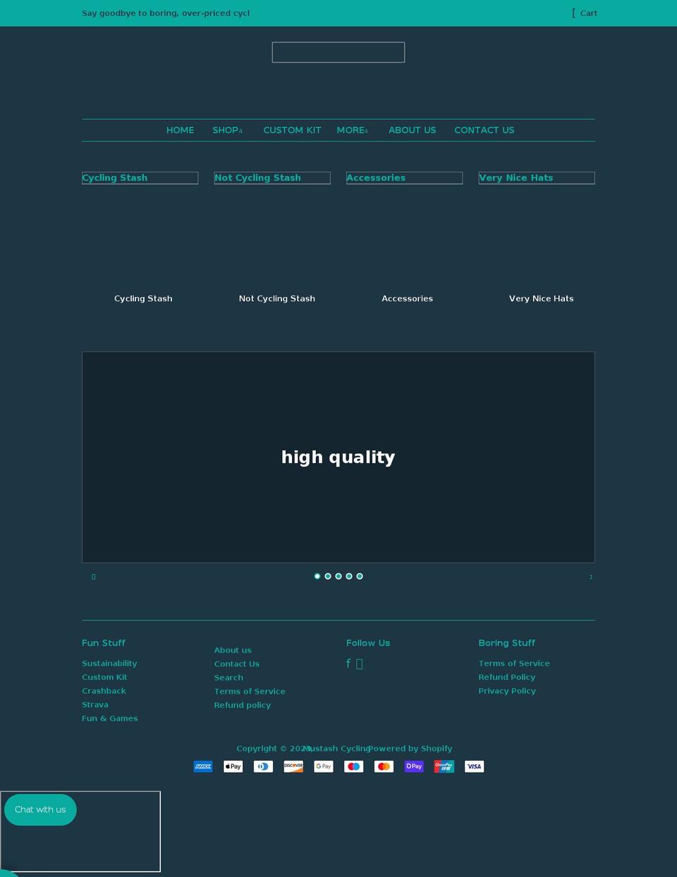 mustash.uk shopify website screenshot