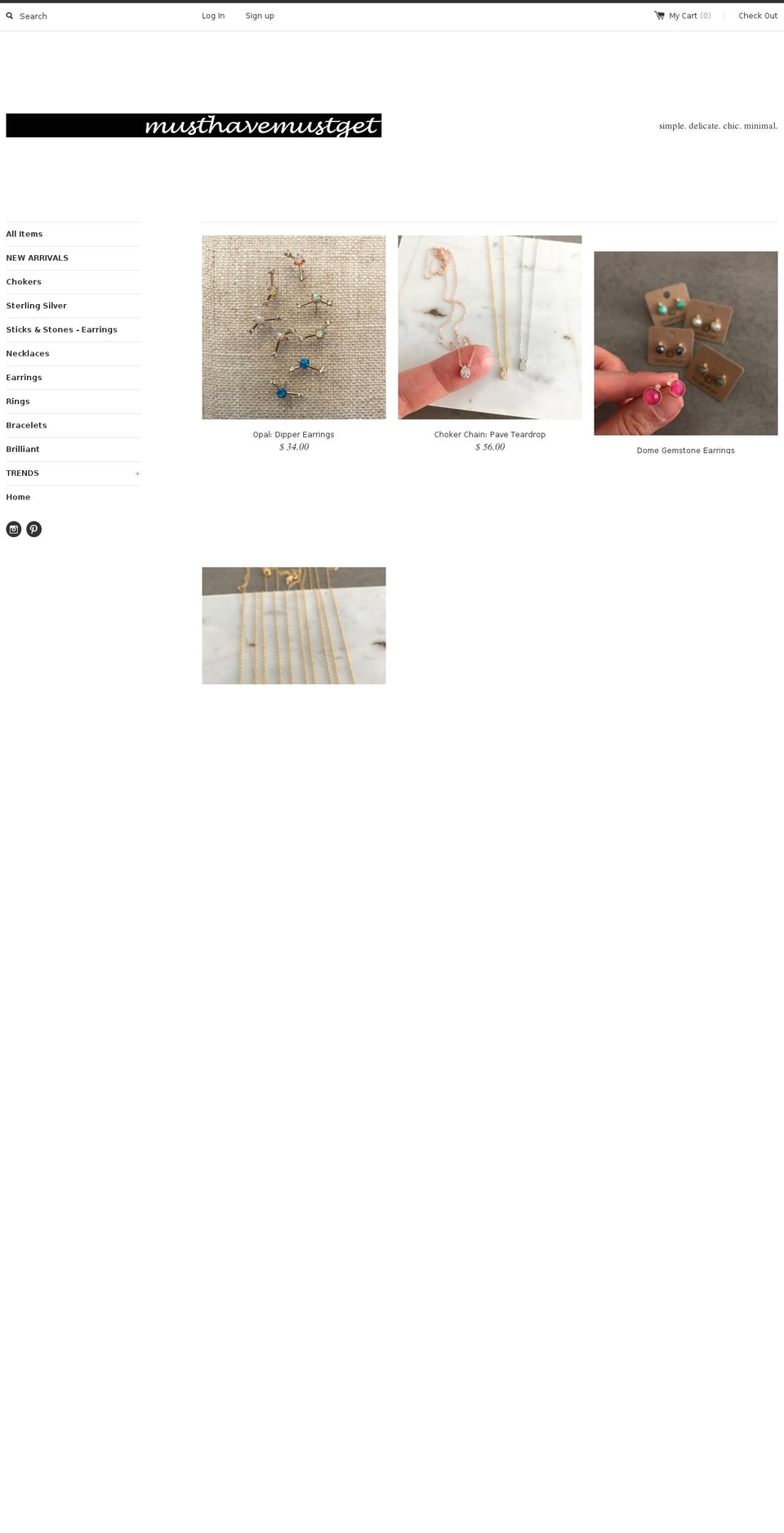 musthavemustget.com shopify website screenshot