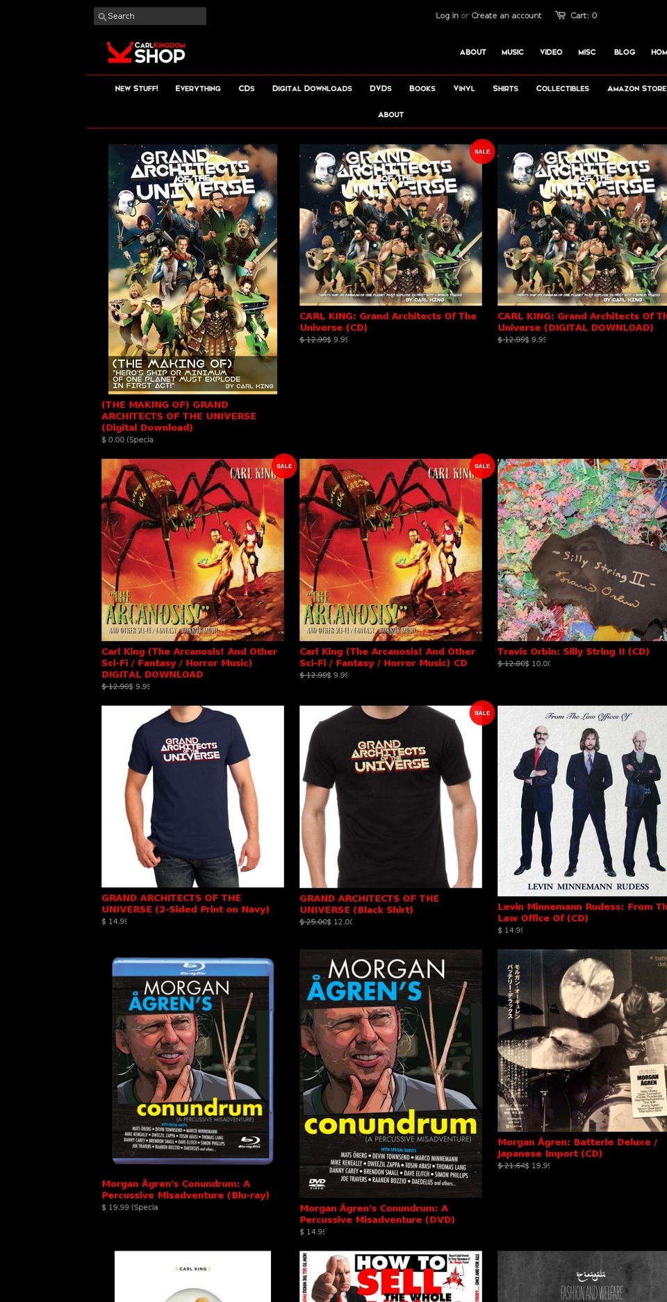 TCT-Sparkling Shopify theme site example mutantmall.com