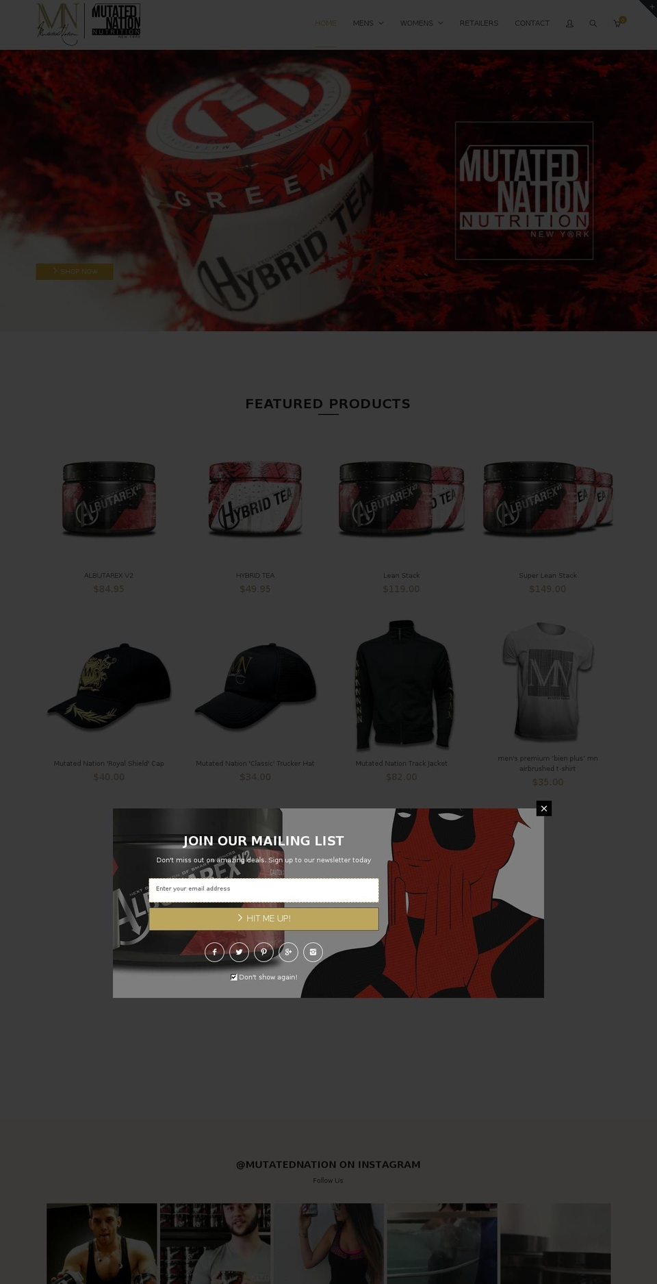 install Shopify theme site example mutatednation.com