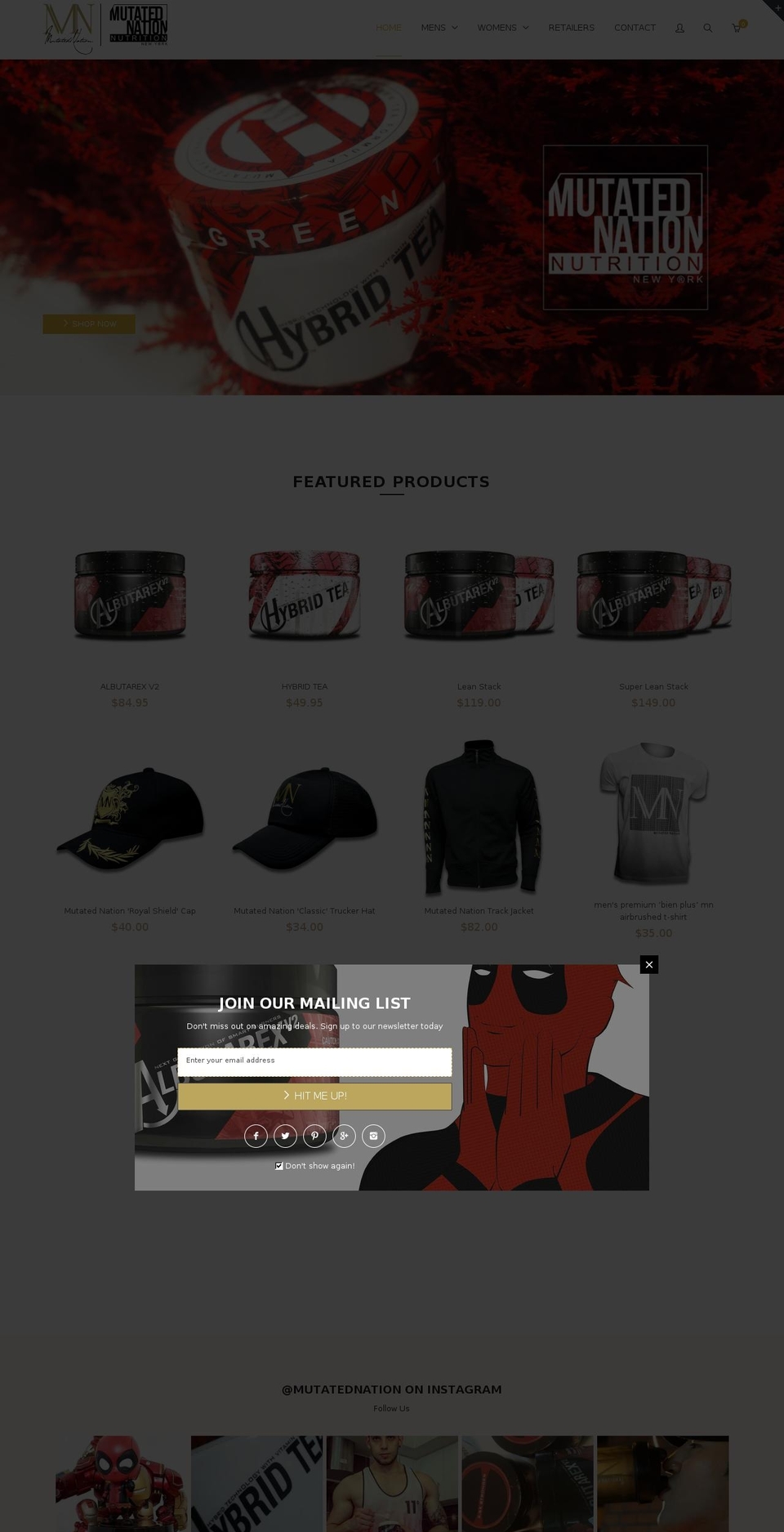 rt-fashion-v1-0-2 Shopify theme site example mutatednationhoodies.com