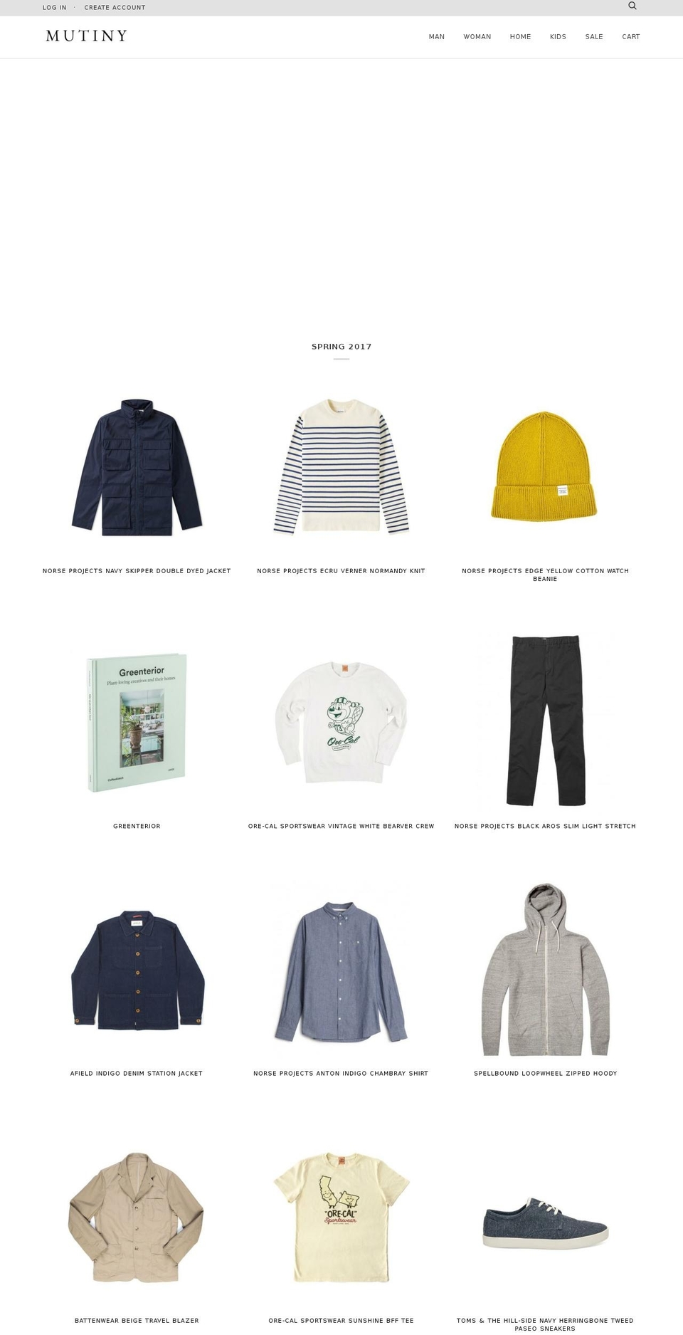 mutinyhudson.com shopify website screenshot