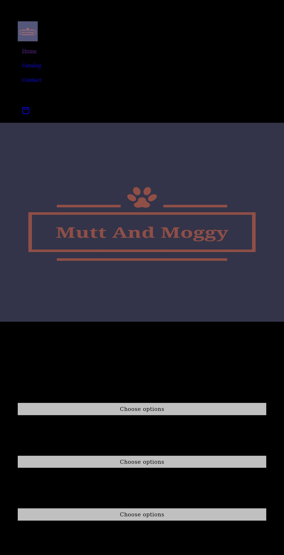 muttandmoggy.com shopify website screenshot