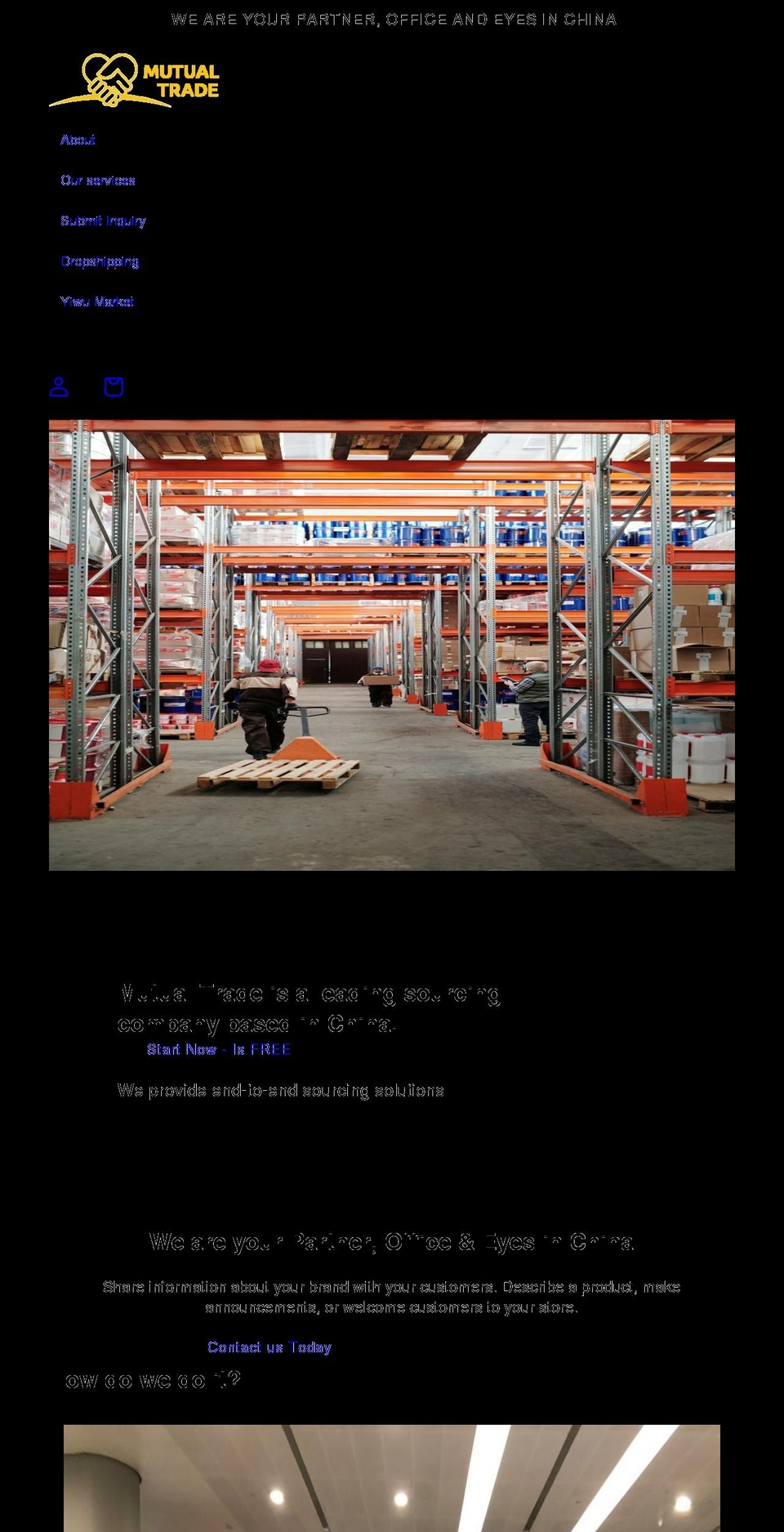 mutualtrade.net shopify website screenshot