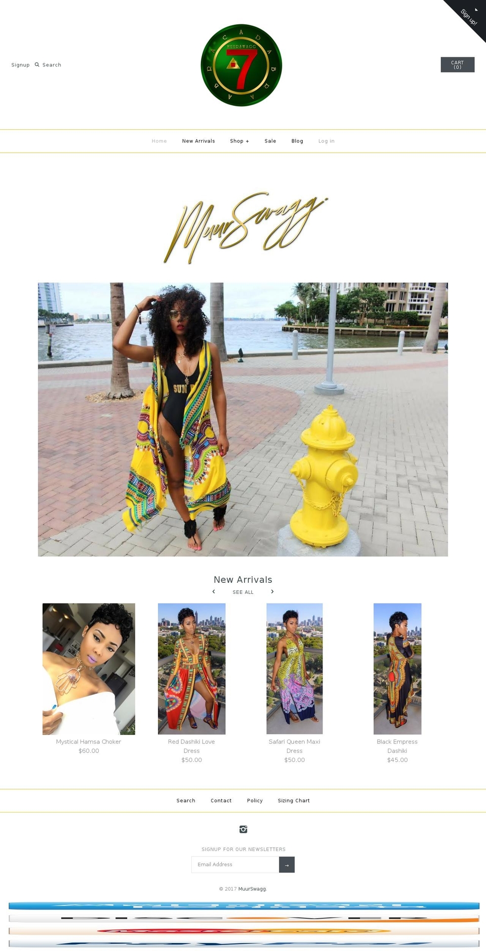 muurswagg.com shopify website screenshot