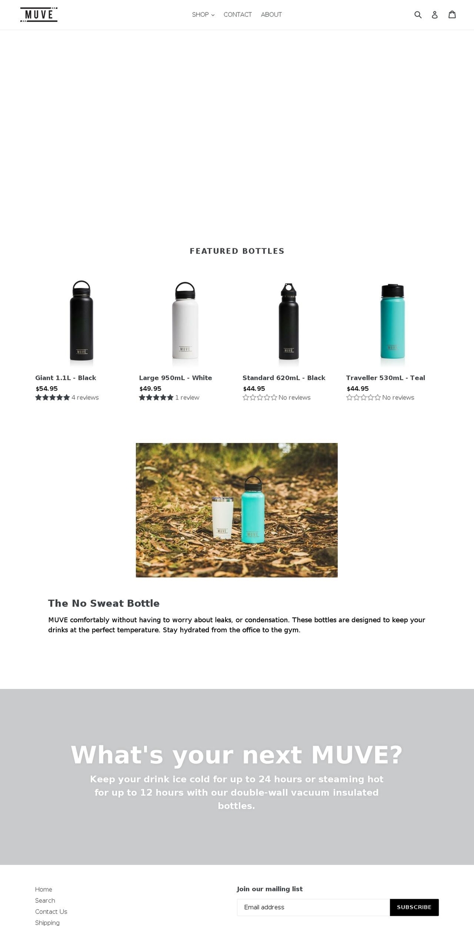 muveco.com — Shopify storefront screenshot