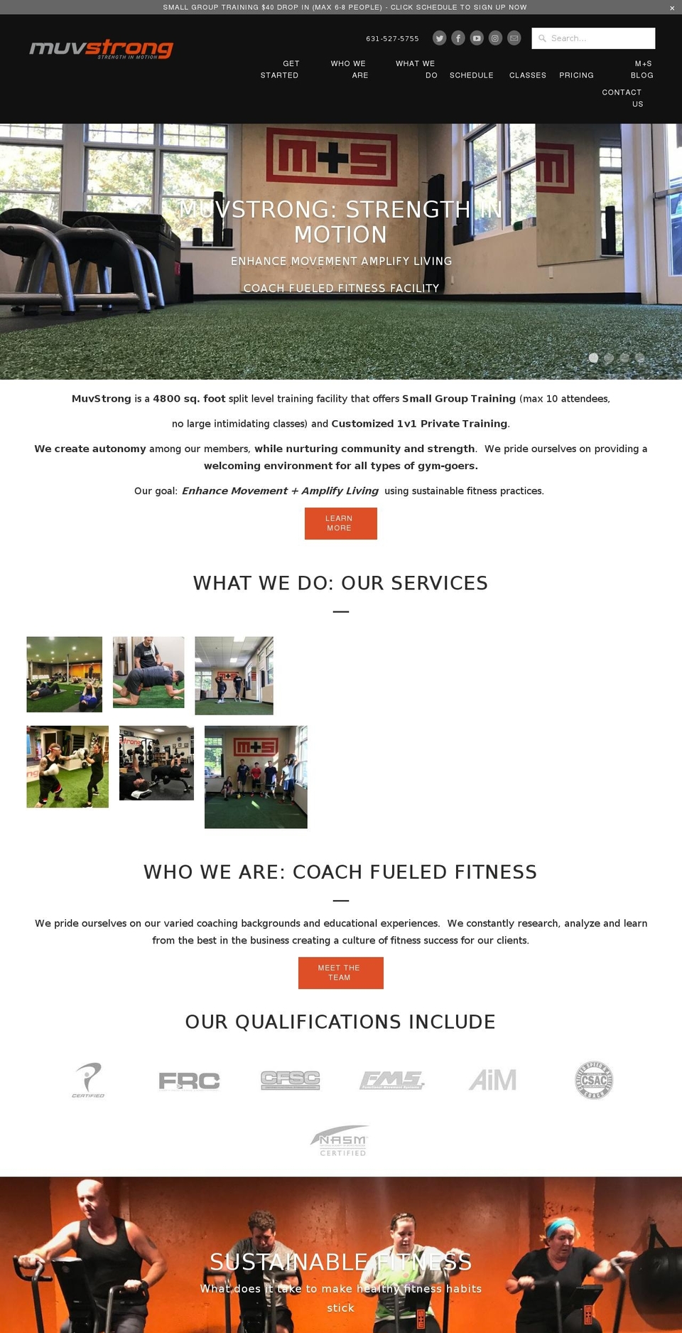 muvstrong.com shopify website screenshot