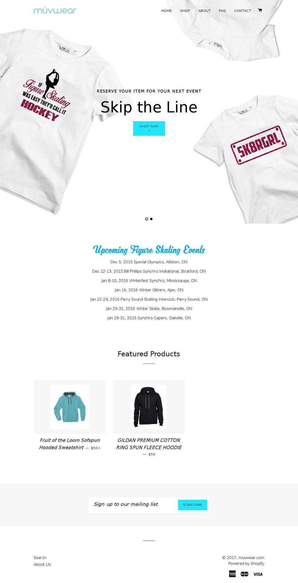 muvwear.com shopify website screenshot
