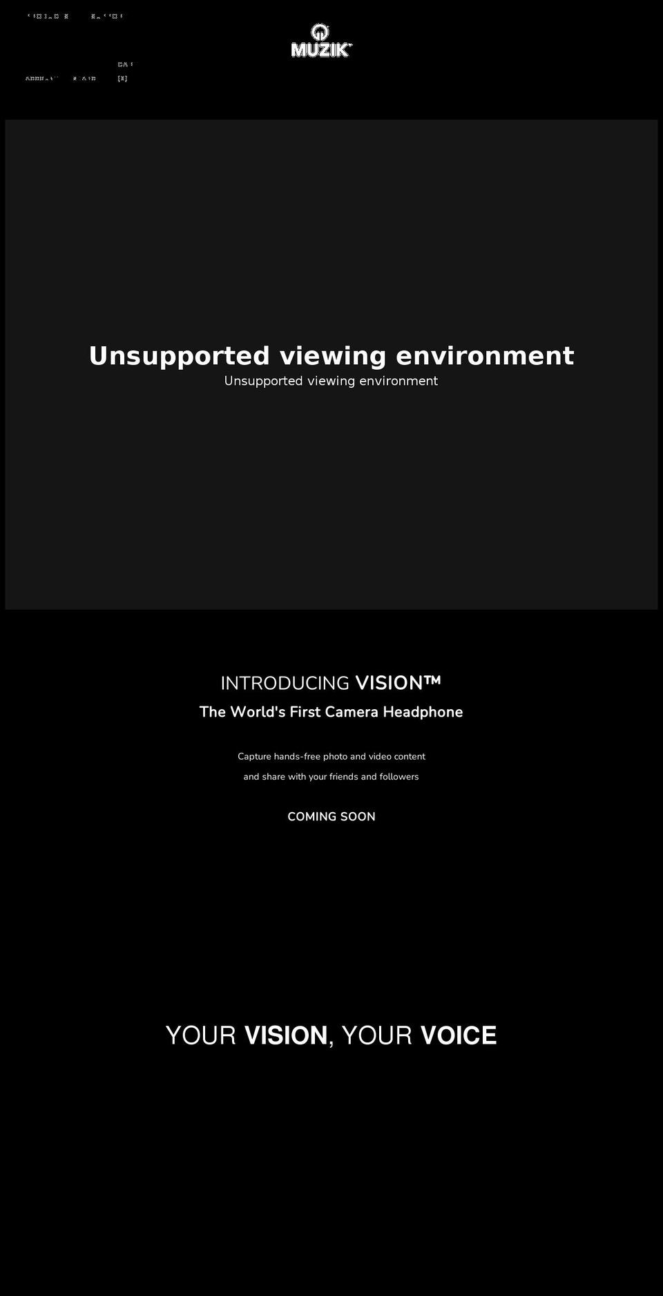 muzikconnect.com shopify website screenshot