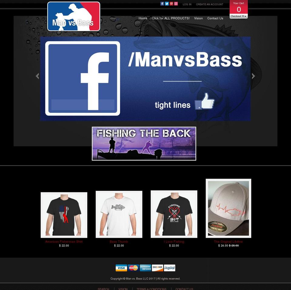 Threadify Shopify theme site example mvbfishing.com