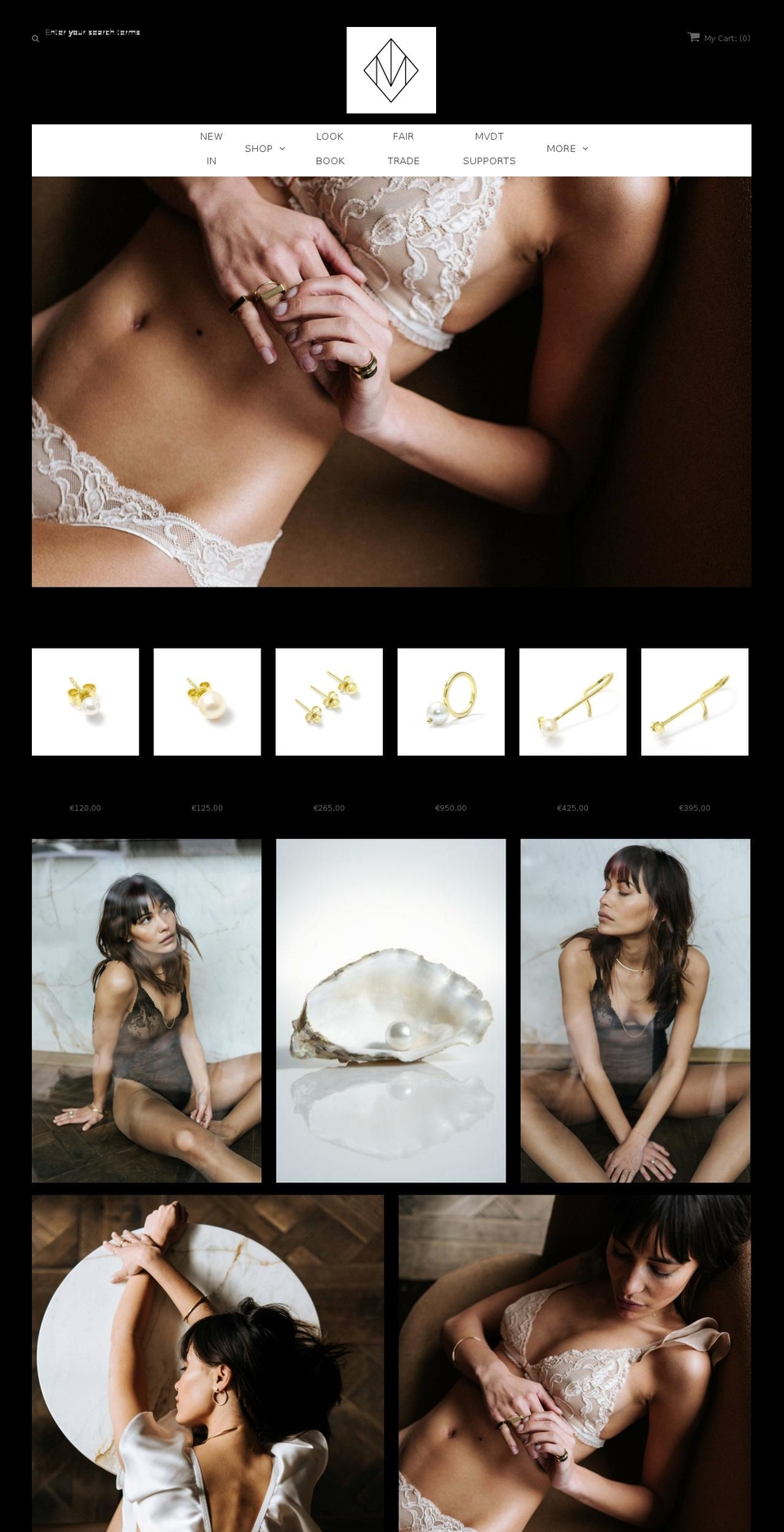 mvdtgold.com — Shopify storefront screenshot