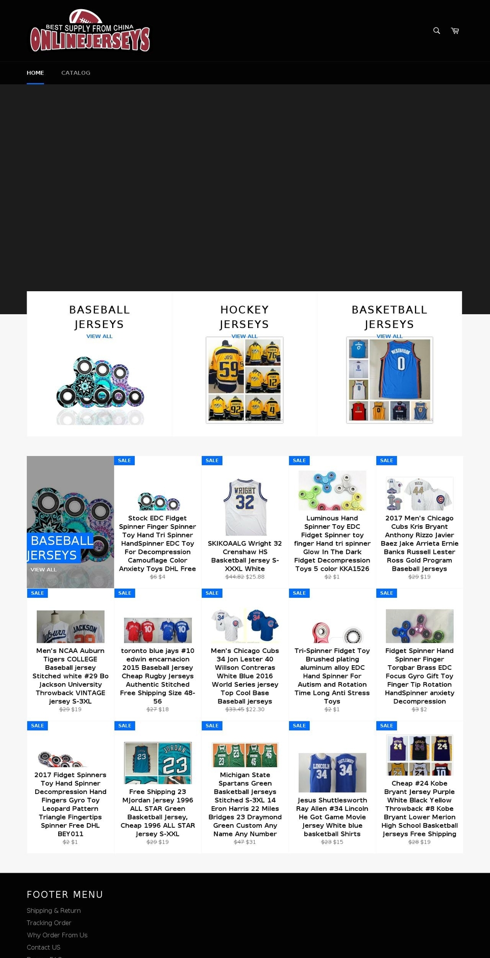 mvpjerseyshop.com — Shopify storefront screenshot