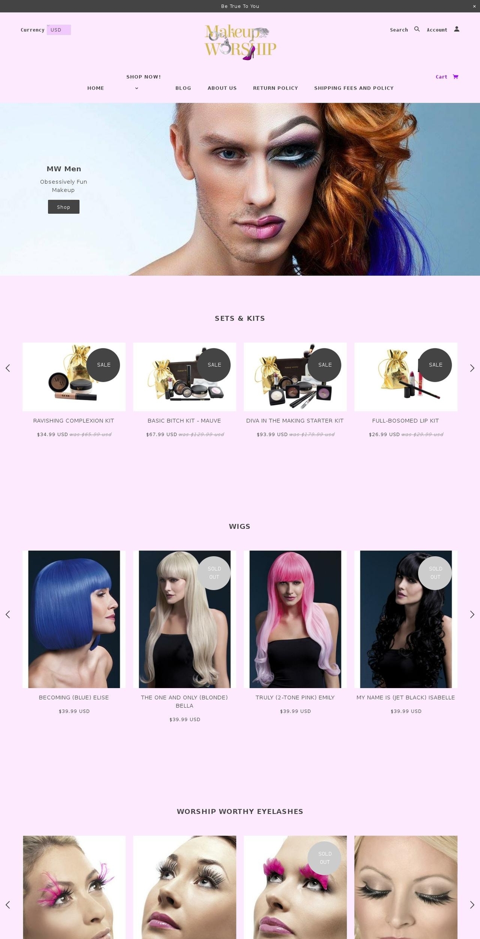 mwmen.com shopify website screenshot