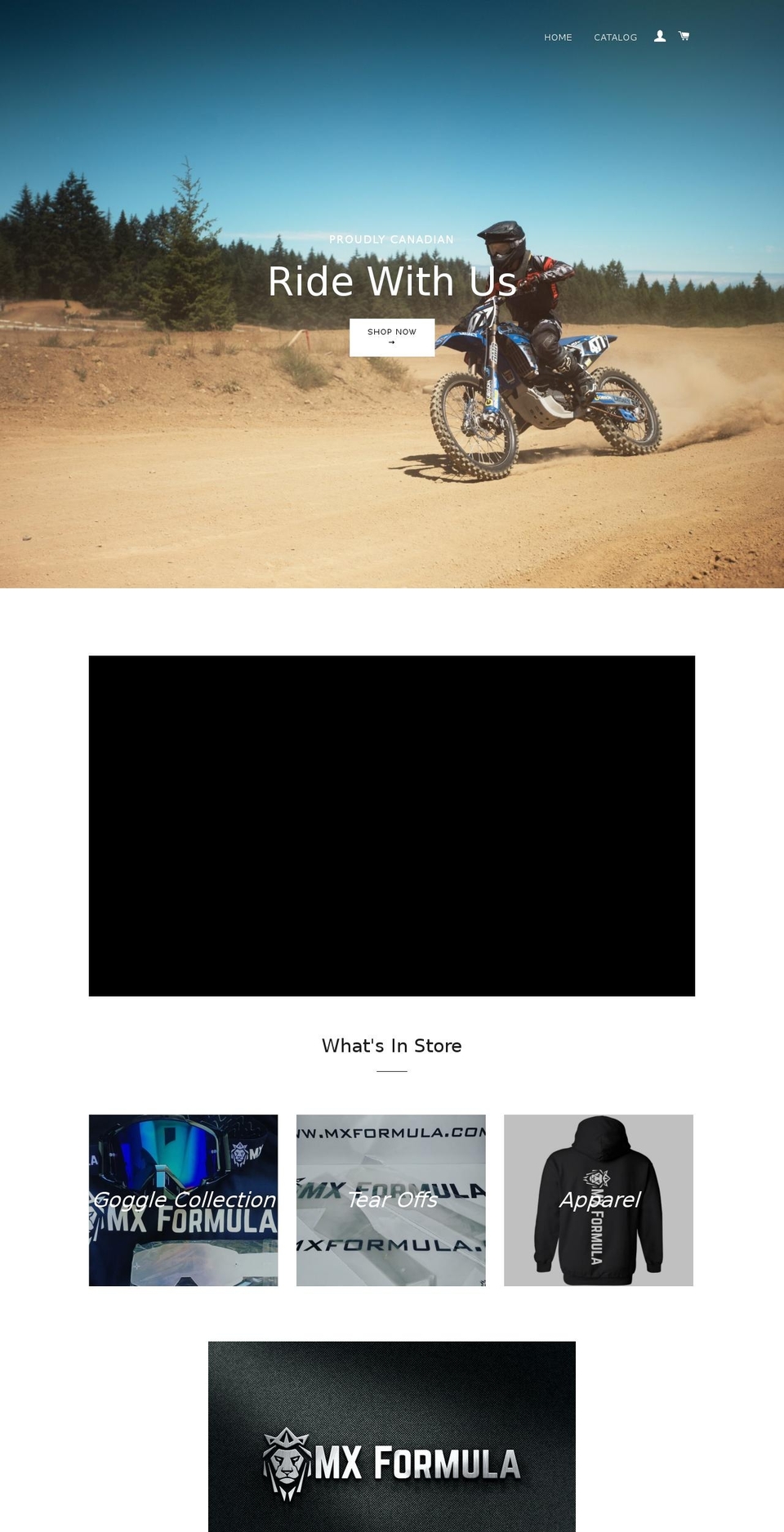 mxformula.com shopify website screenshot