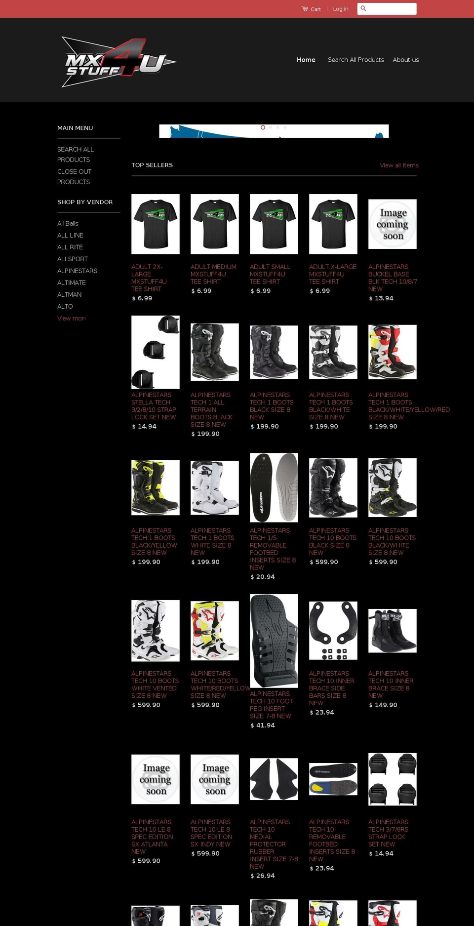 mxstuff4u.com shopify website screenshot