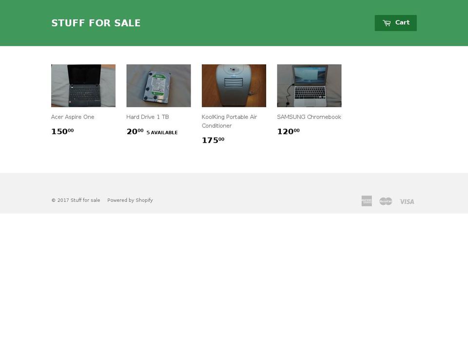 my-awesome-shop.com shopify website screenshot