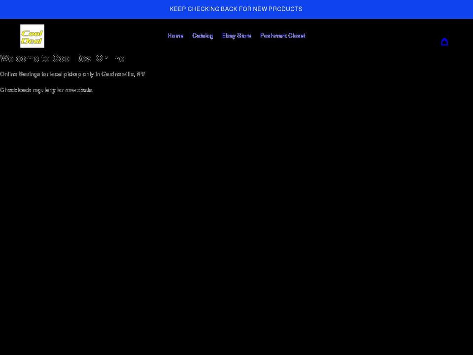 my-cooldeals.com shopify website screenshot