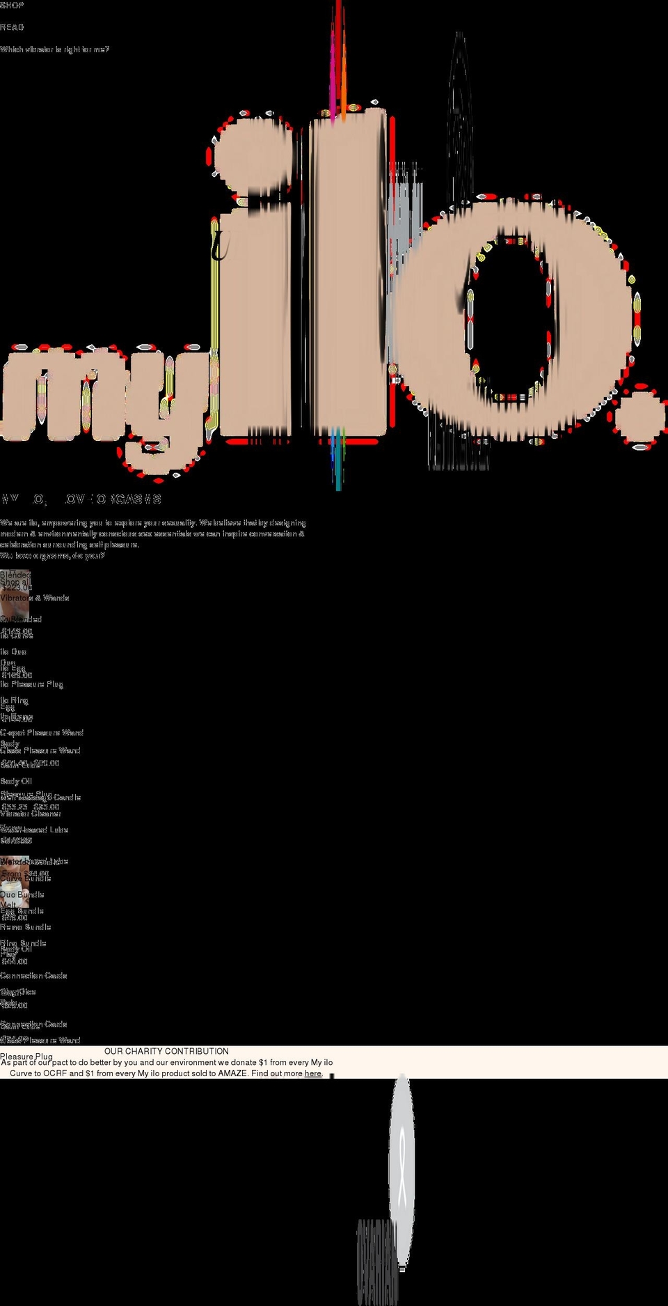 my-ilo.com shopify website screenshot