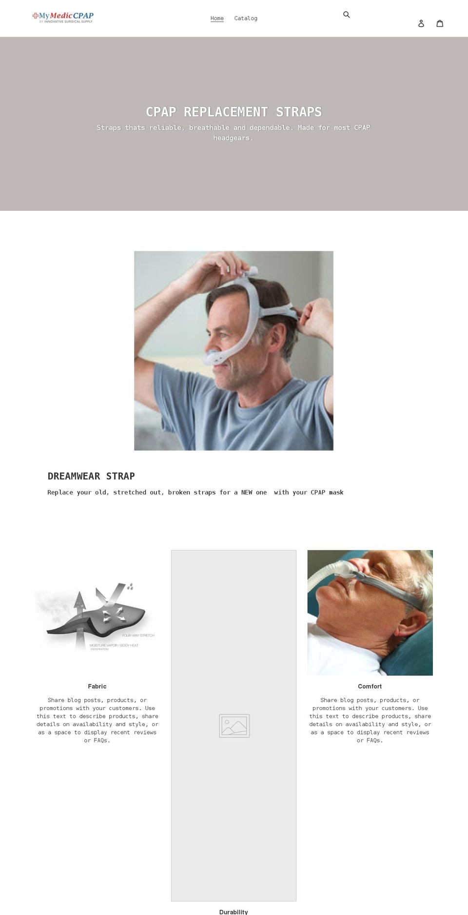my-medic-cpap.myshopify.com shopify website screenshot