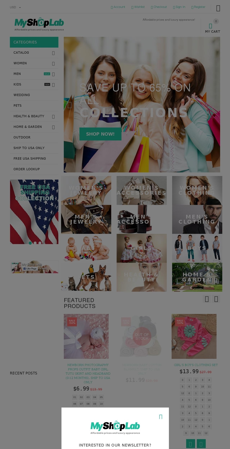 yourstore-v1-4-8 Shopify theme site example my-shoplab.com