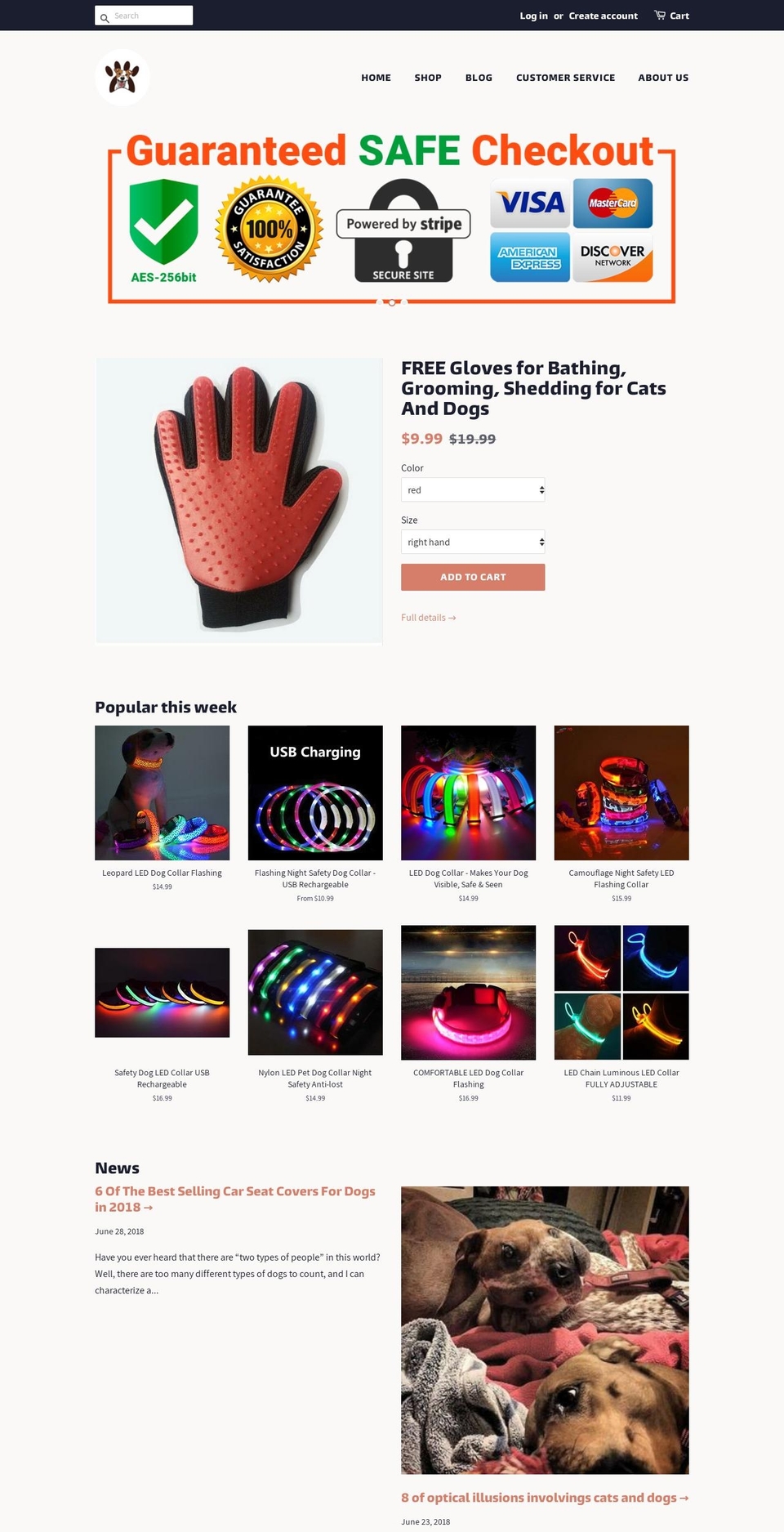myabshop.com — Shopify storefront screenshot