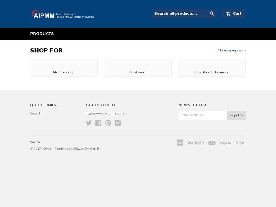 myaipmm.com shopify website screenshot