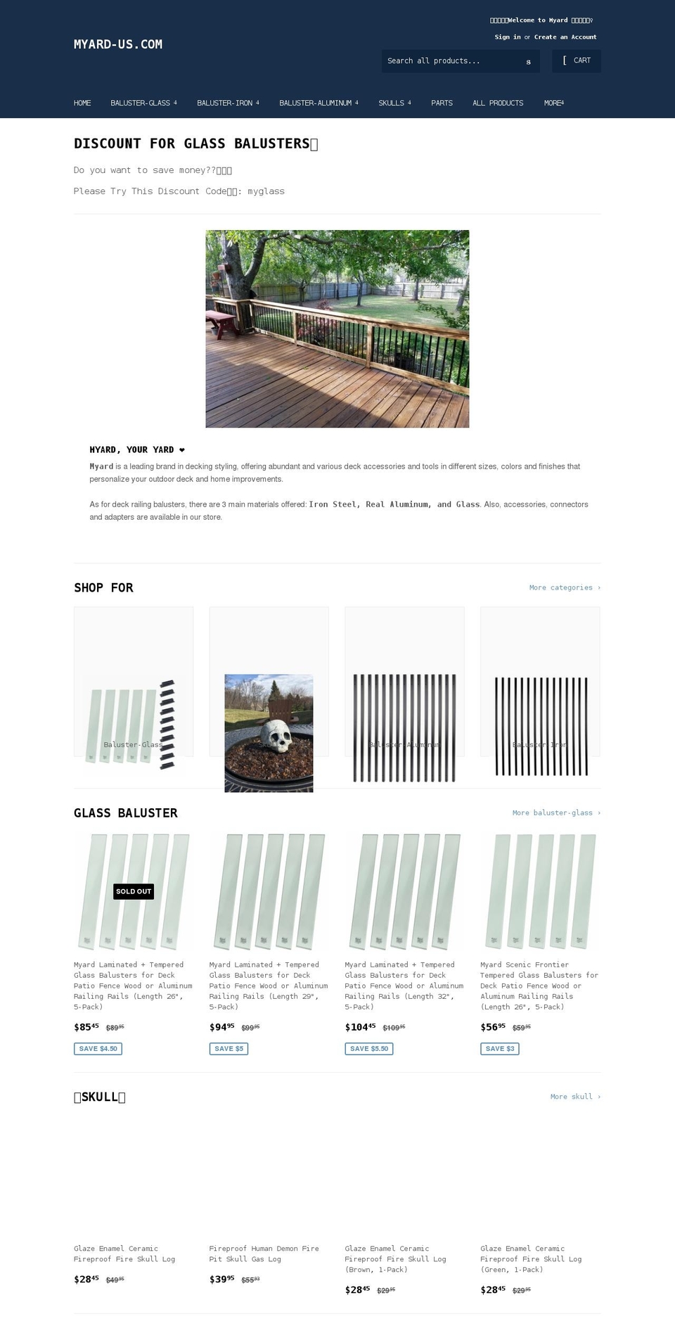 myard-us.com shopify website screenshot