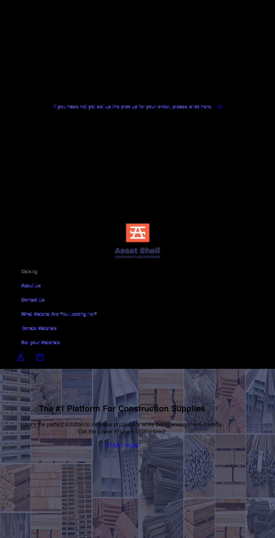 myassetshelf.com shopify website screenshot