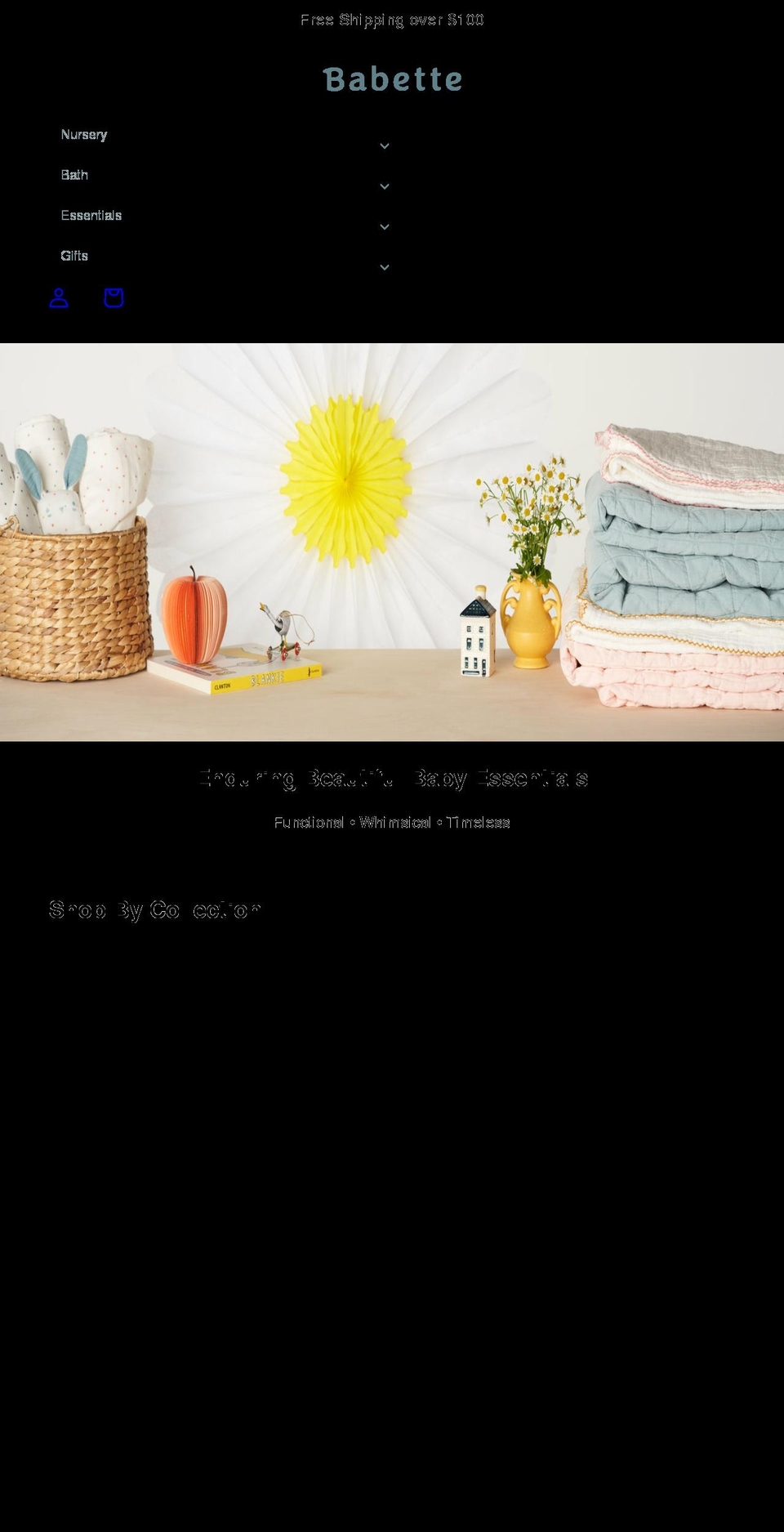 mybabette.com shopify website screenshot