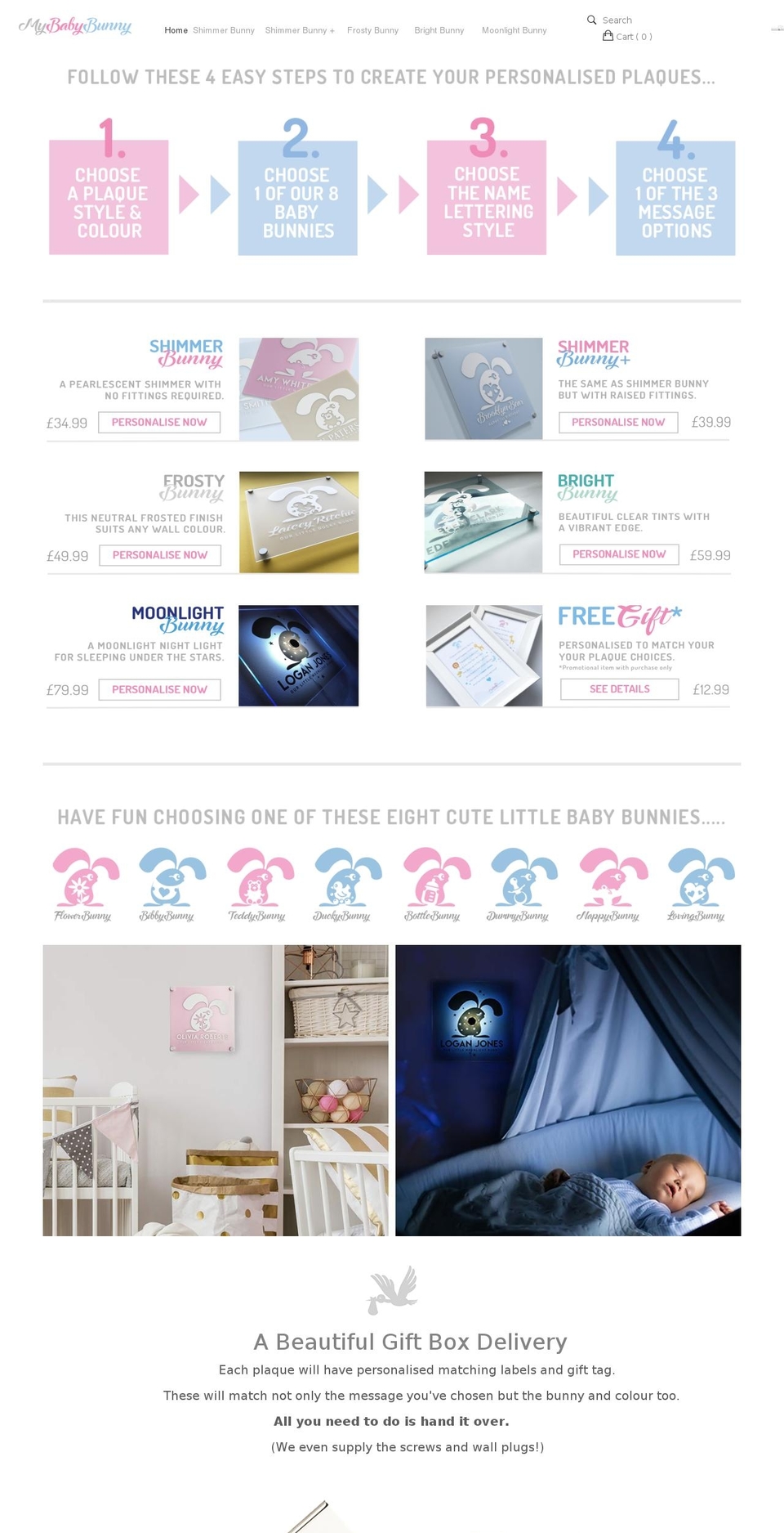 mybabybunny.com — Shopify storefront screenshot