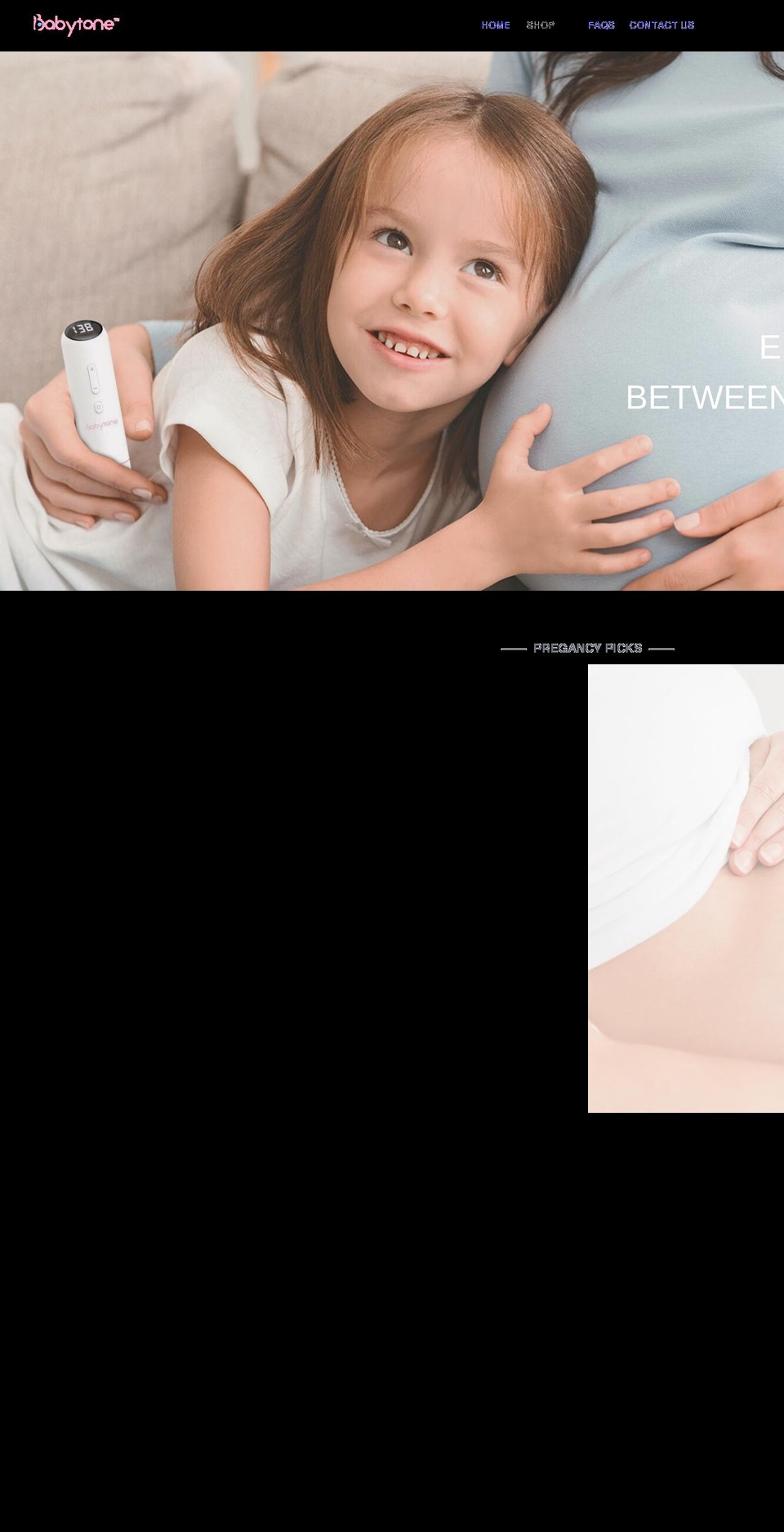 mybabytone.com shopify website screenshot