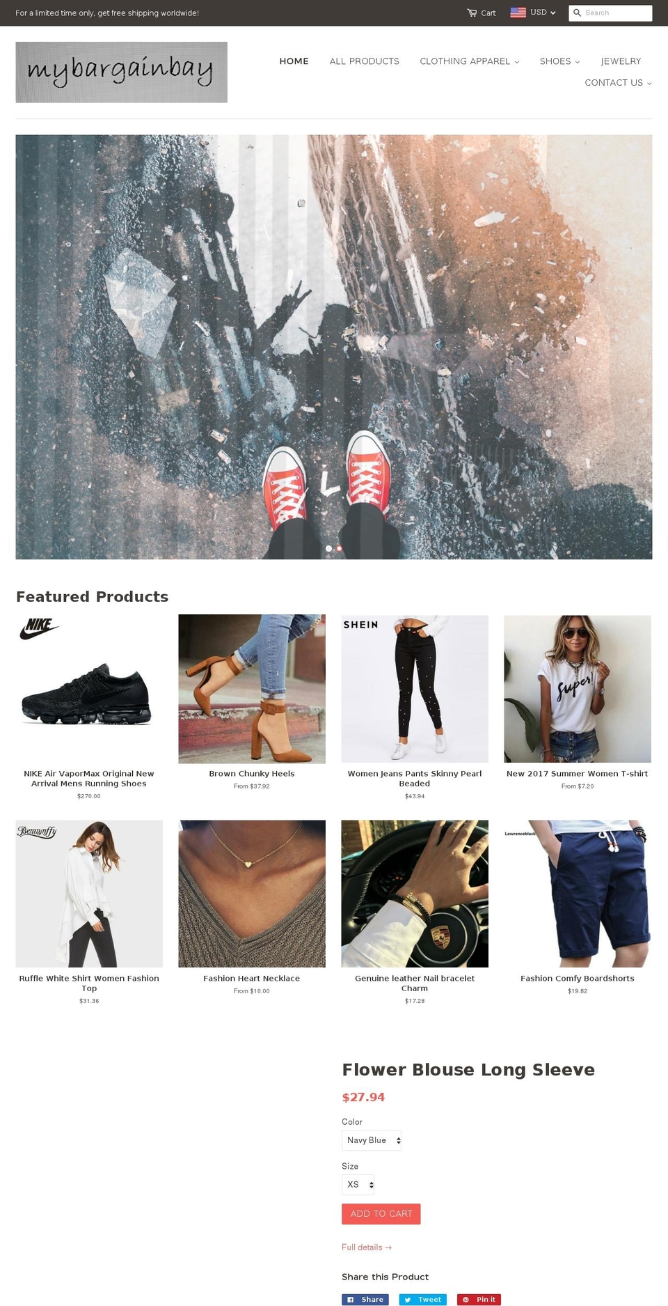 mybargainbay.com — Shopify storefront screenshot
