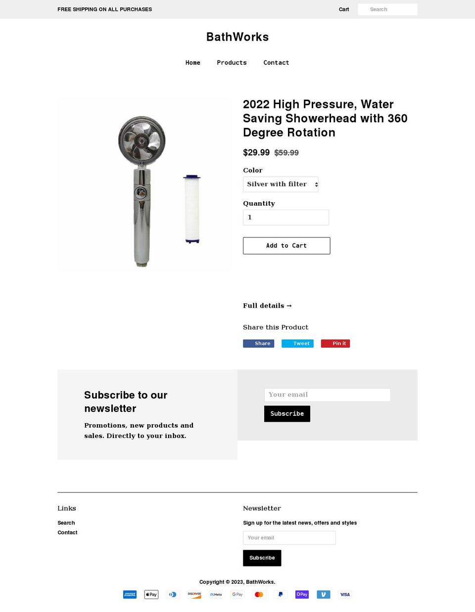 mybathworks.com shopify website screenshot