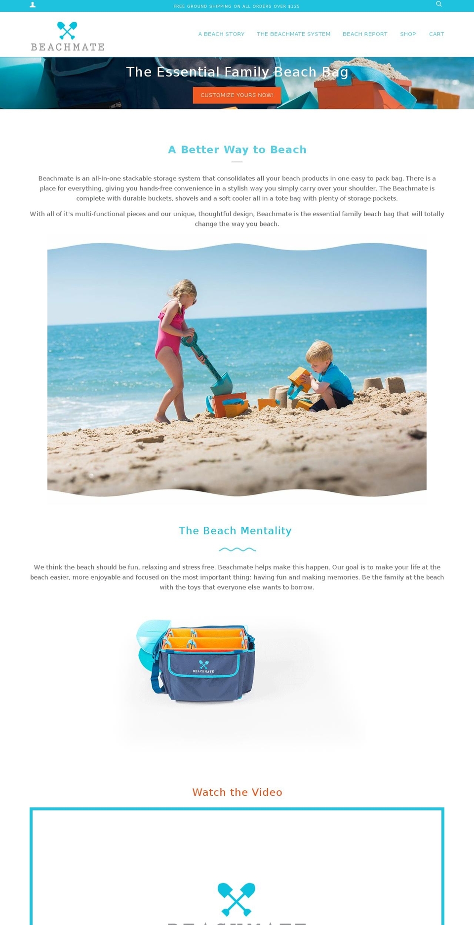 mybeachmate.com shopify website screenshot