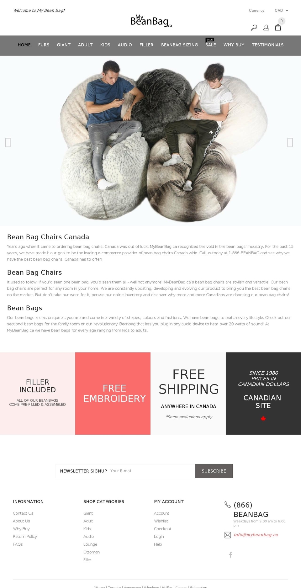 mybeanbag-myshopify-com-good-2 Shopify theme site example mybeanbag.com