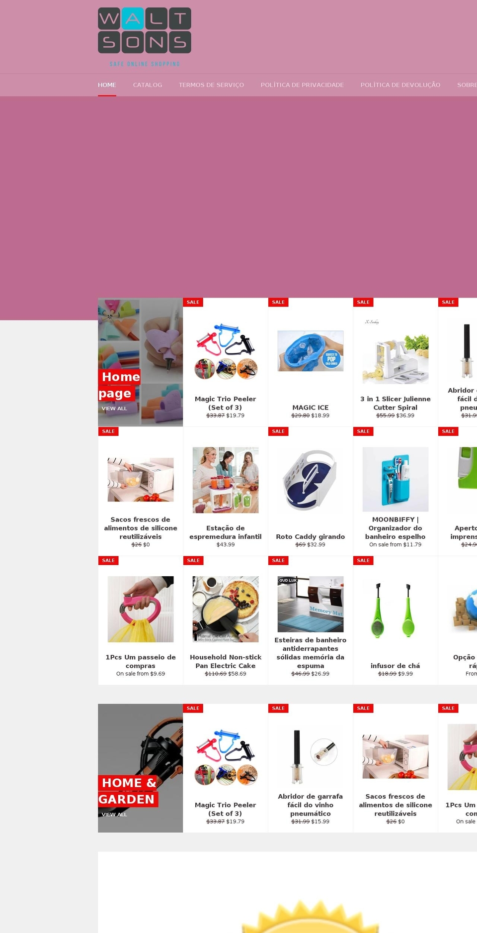 mybeautydeals.net shopify website screenshot