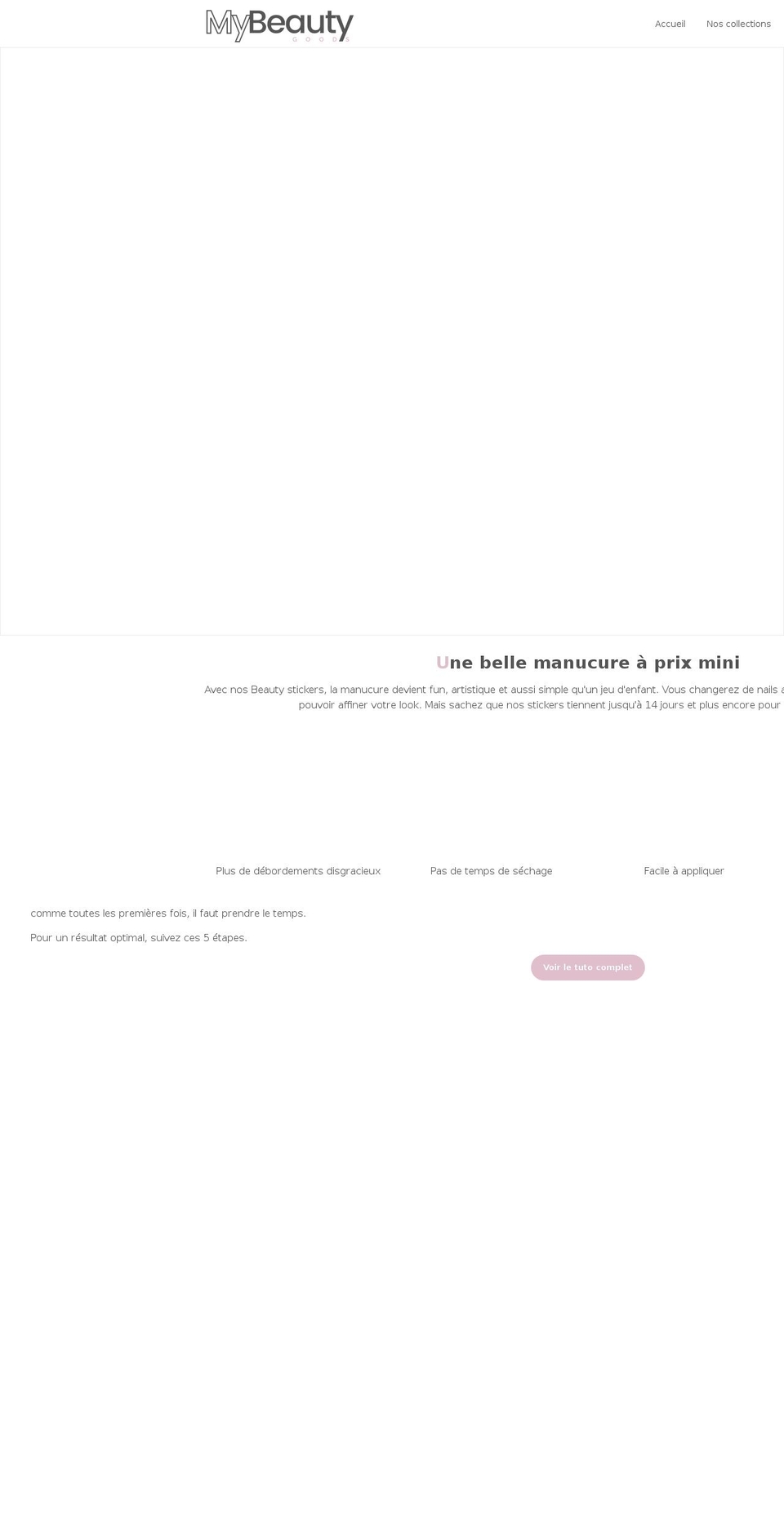 MyBeautygoods-v- Shopify theme site example mybeautygoods.com