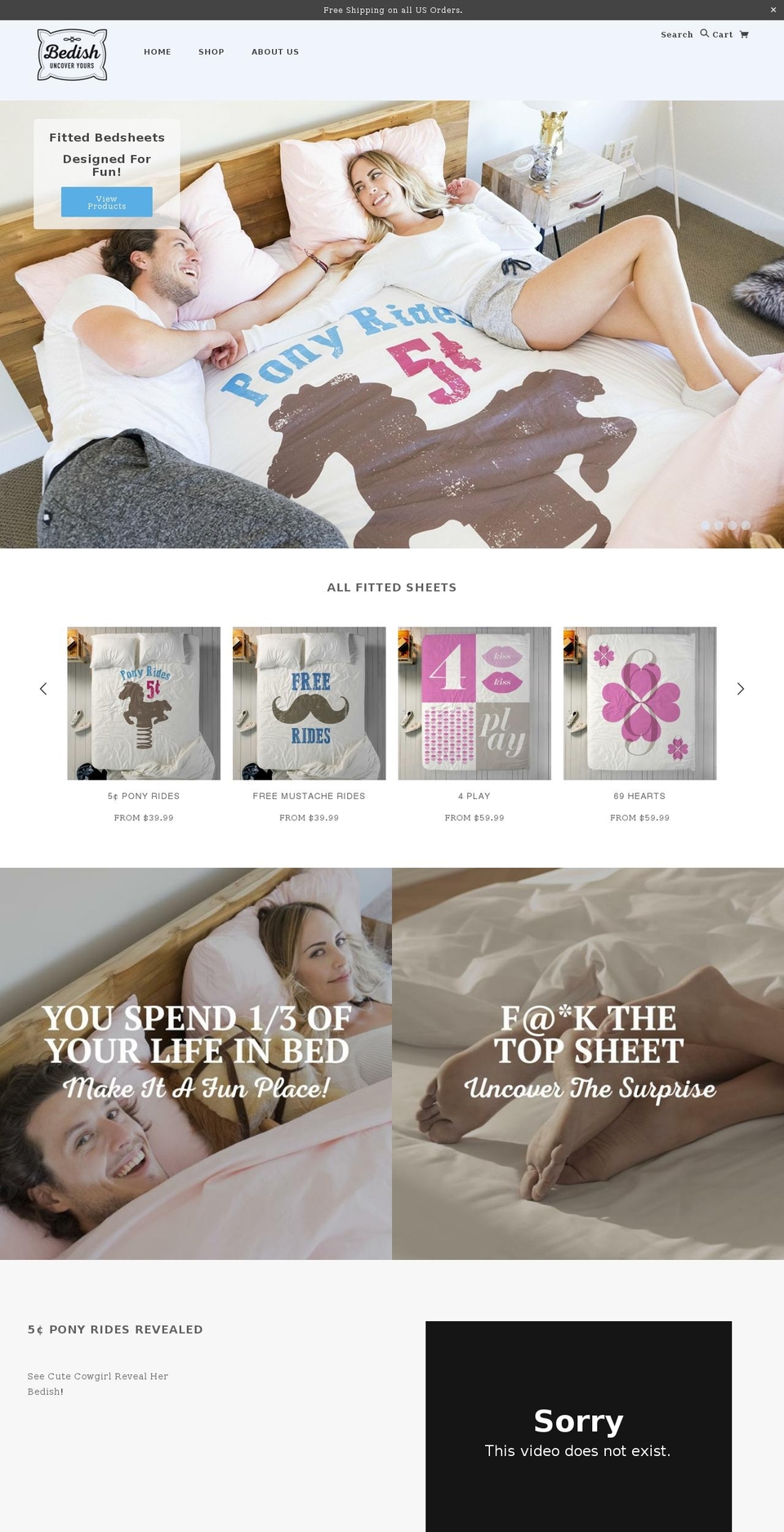 mybedish.com — Shopify storefront screenshot