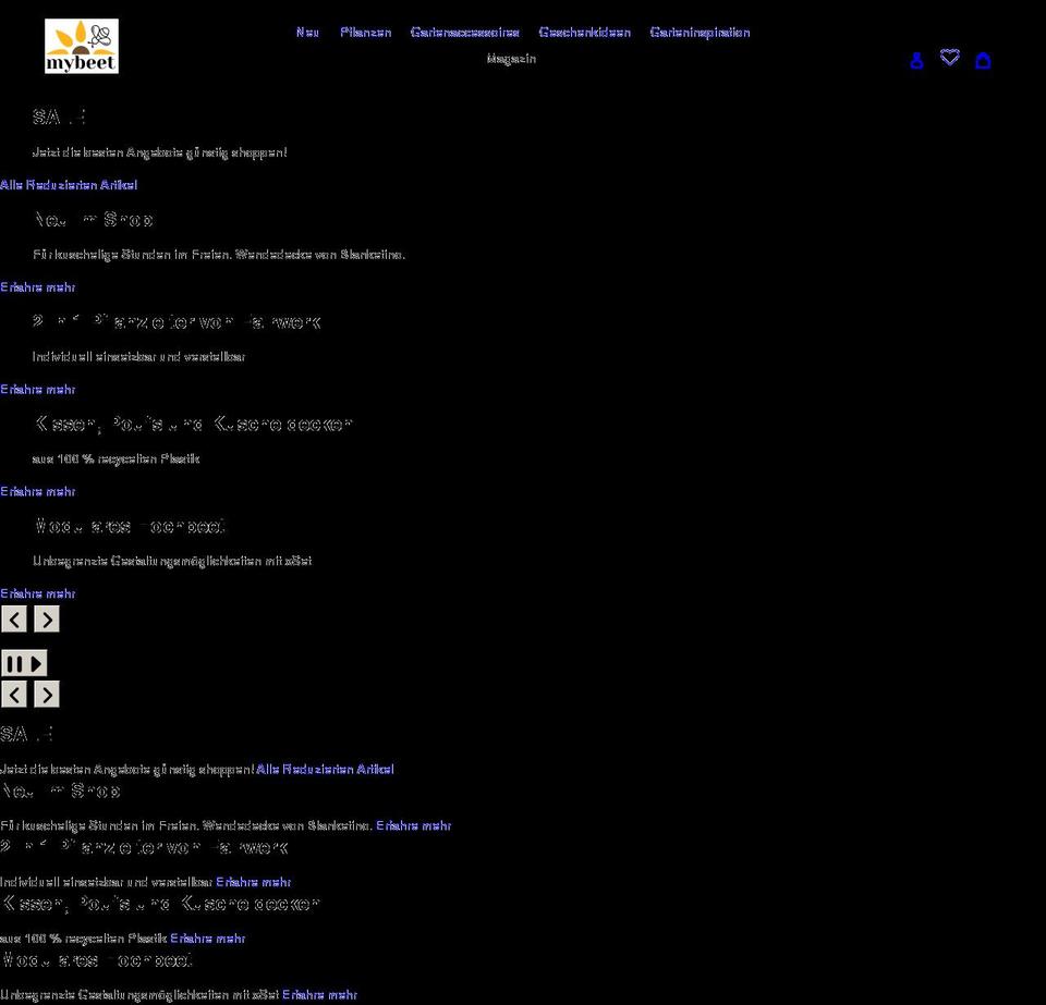 mybeet.de shopify website screenshot