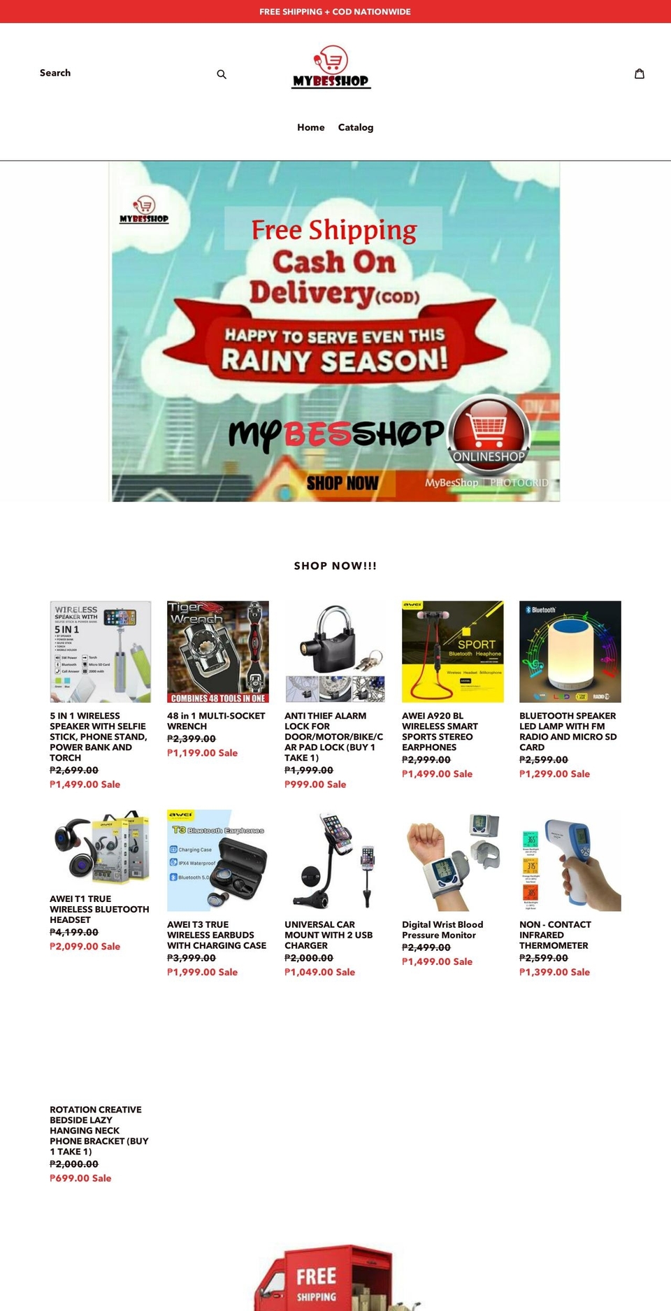 mybesshop.com — Shopify storefront screenshot