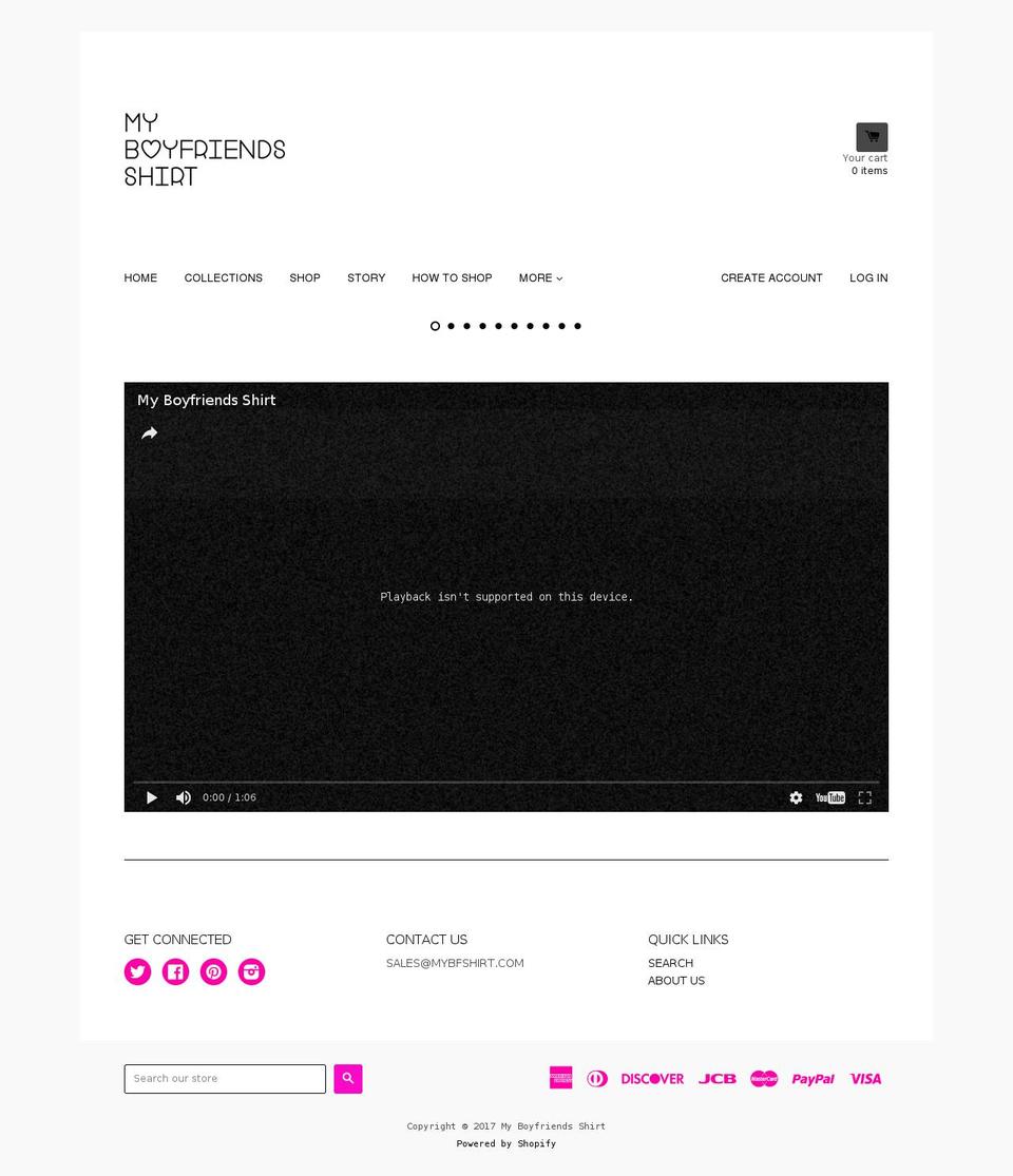 mybfshirt.com shopify website screenshot